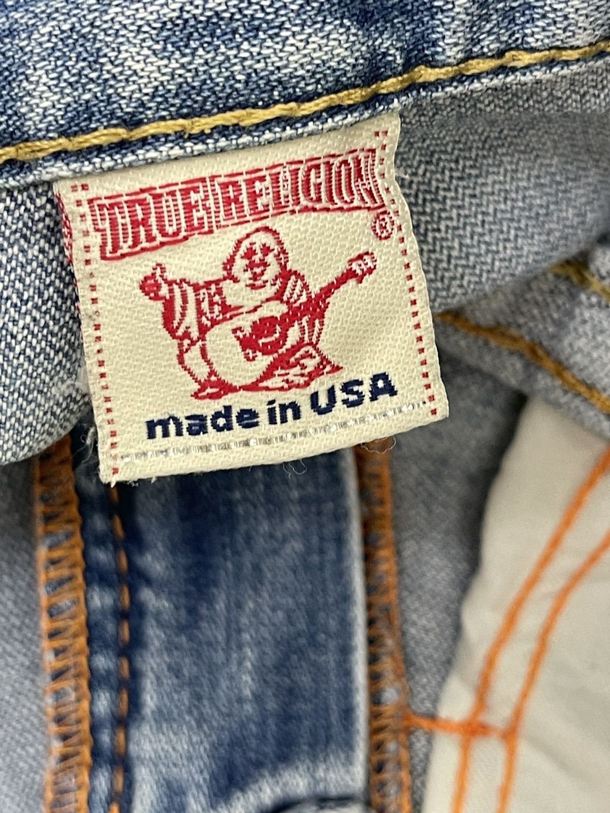 True Religion Flare Jeans True Religion USA Low Rise Distres Boot Cut 4🟦5 Size US 28 / EU 44 - 20 Thumbnail
