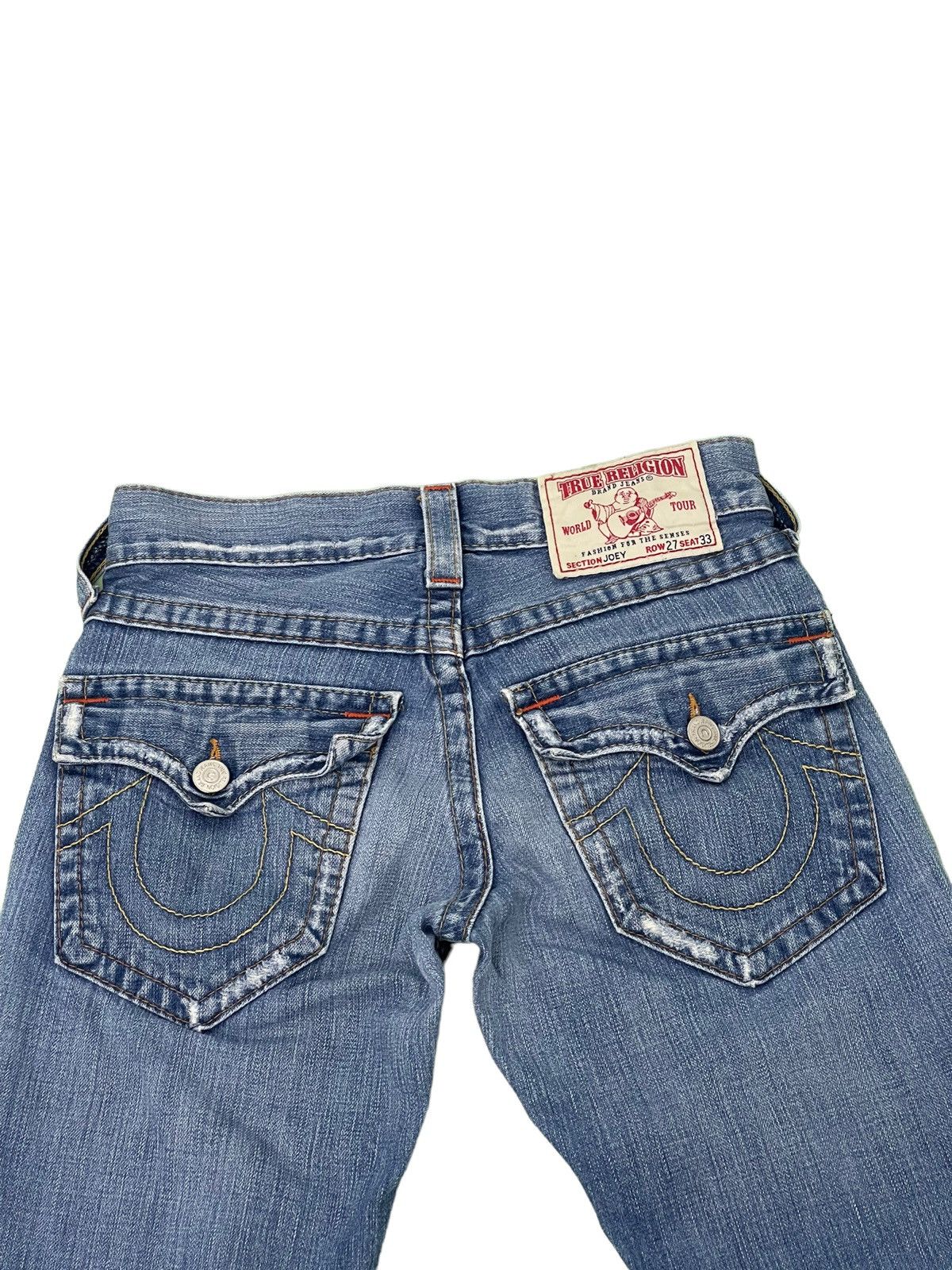 True Religion Flare Jeans True Religion USA Low Rise Distres Boot Cut 4🟦5 Size US 28 / EU 44 - 18 Thumbnail