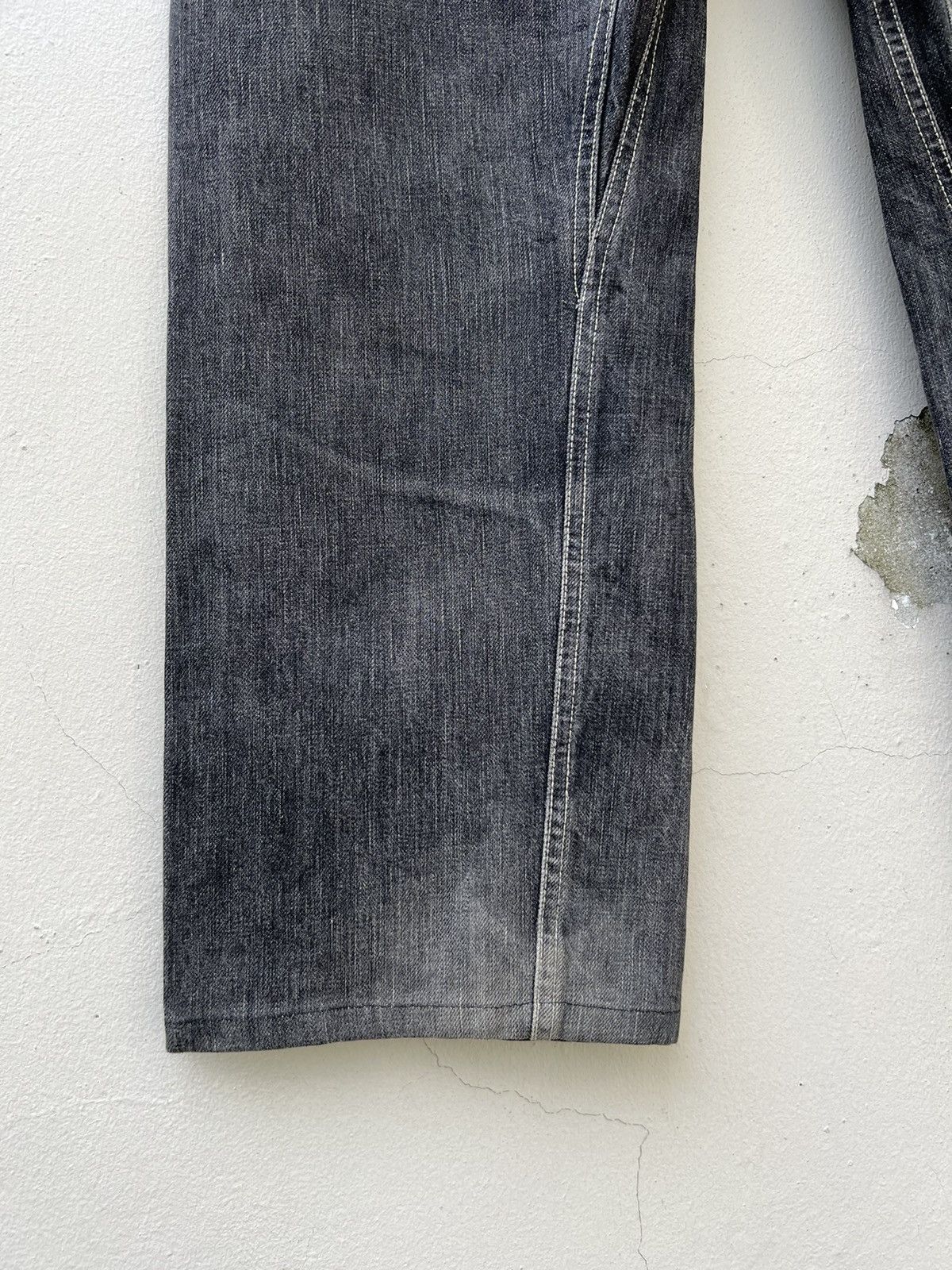 Vintage VTG SCANNER FUNDAMENTAL JAPAN Fade Black Denim Baggy Jeans Size US 32 / EU 48 - 11 Thumbnail