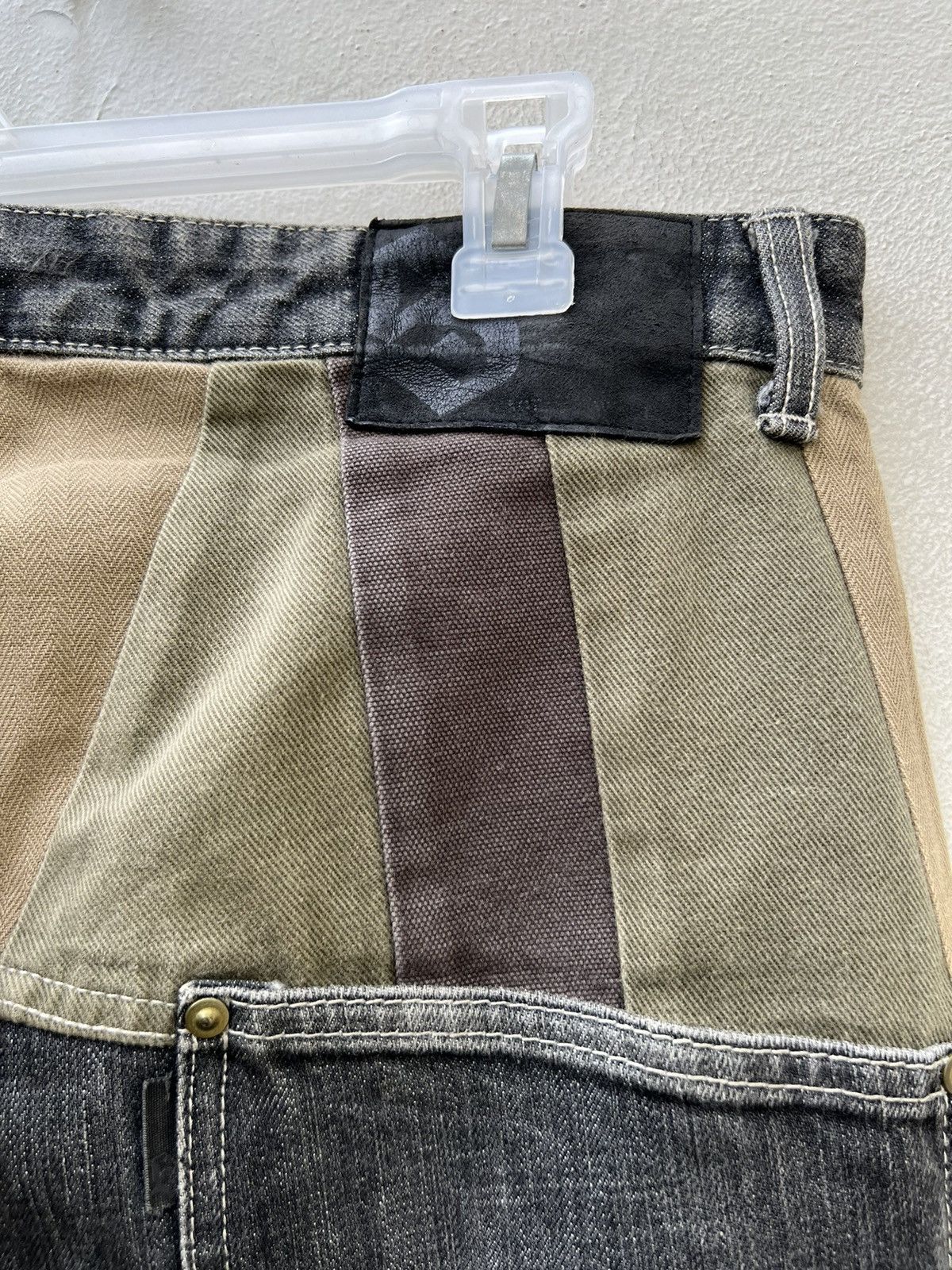 Vintage VTG SCANNER FUNDAMENTAL JAPAN Fade Black Denim Baggy Jeans Size US 32 / EU 48 - 13 Thumbnail