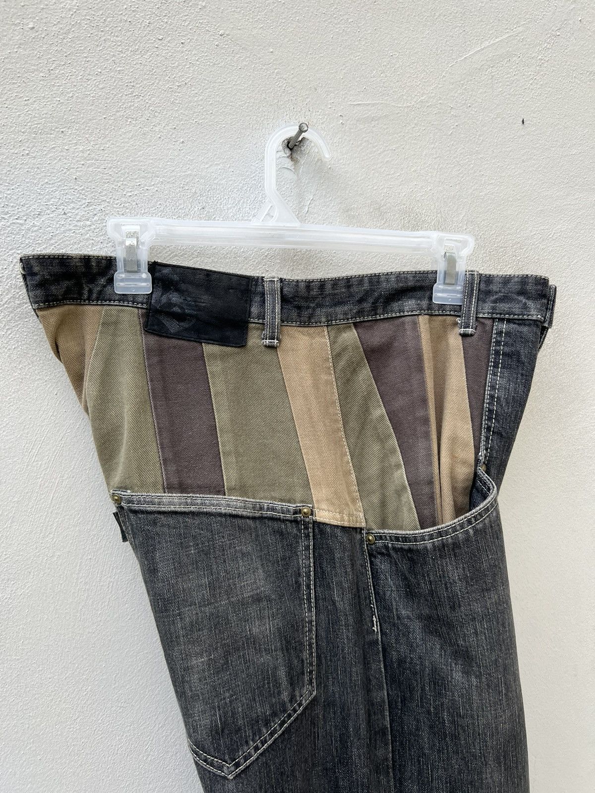 Vintage VTG SCANNER FUNDAMENTAL JAPAN Fade Black Denim Baggy Jeans Size US 32 / EU 48 - 16 Thumbnail