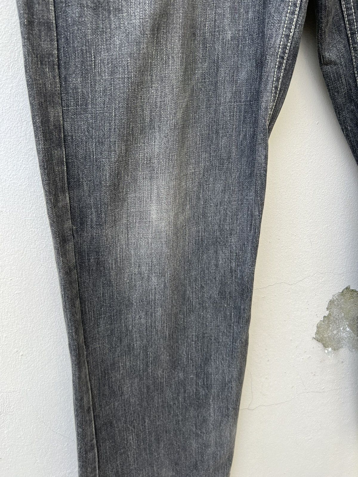 Vintage VTG SCANNER FUNDAMENTAL JAPAN Fade Black Denim Baggy Jeans Size US 32 / EU 48 - 4 Thumbnail