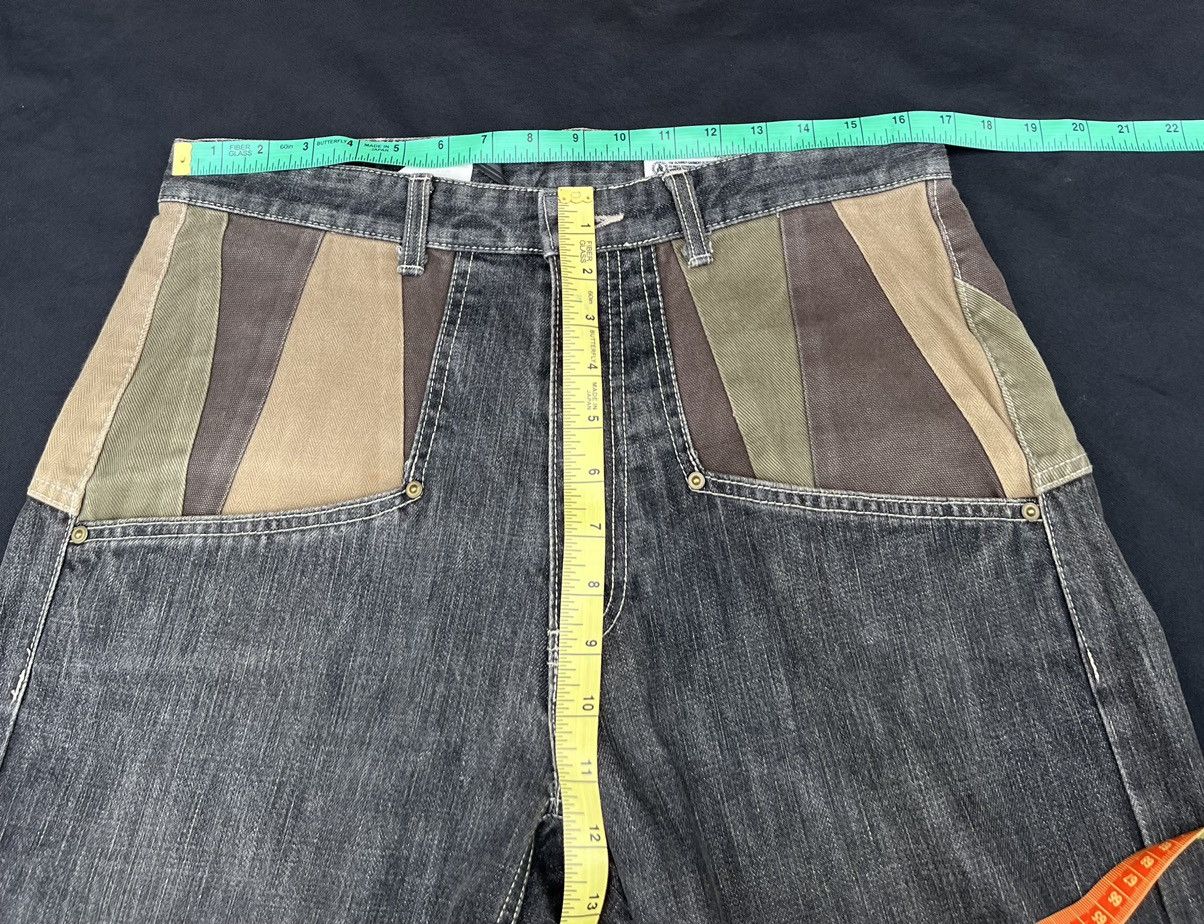 Vintage VTG SCANNER FUNDAMENTAL JAPAN Fade Black Denim Baggy Jeans Size US 32 / EU 48 - 20 Thumbnail