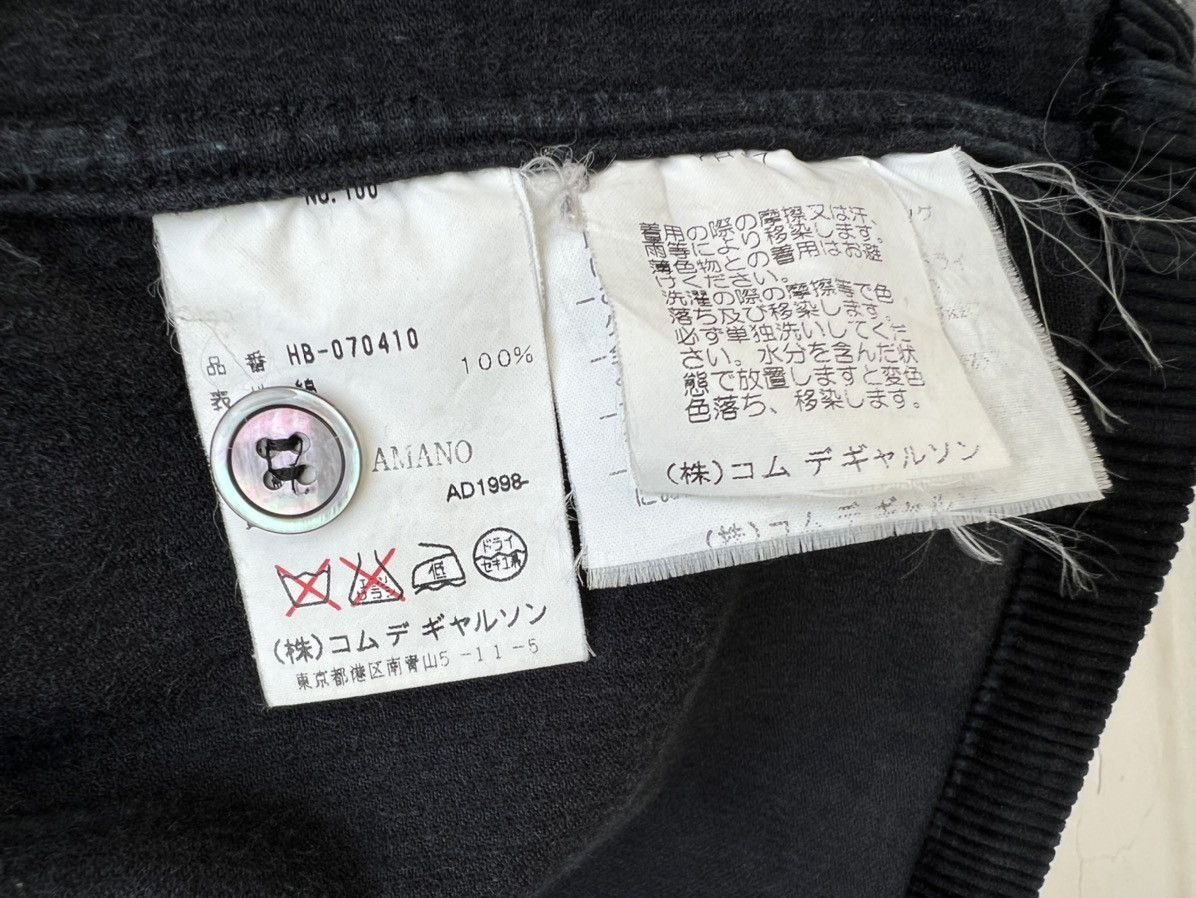Comme des Garcons Homme 🔥 Vintage 1998 CDGH AD1998- Stripes Heavy Cord Button Shirt Size US L / EU 52-54 / 3 - 17 Thumbnail