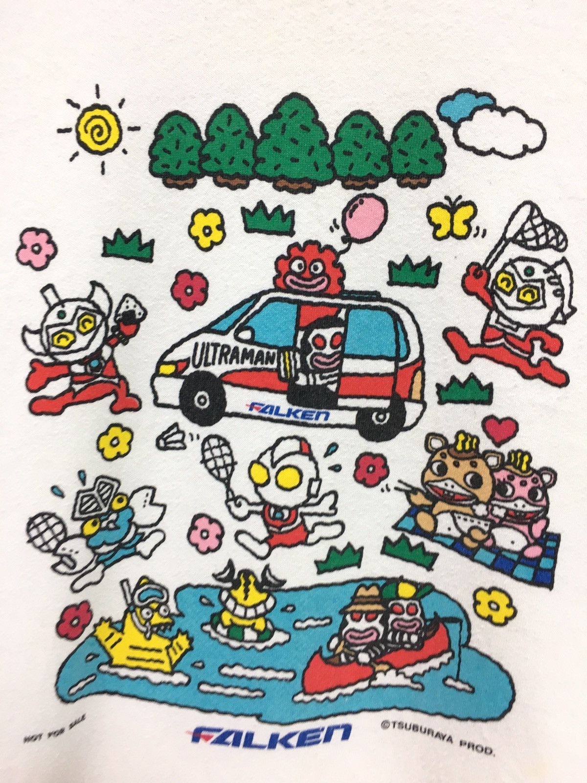 Cartoon Network × Japanese Brand × Sports Specialties Falken X Ultraman Tv Series Tsuburaya Cartoon Sweatshirt Size US M / EU 48-50 / 2 - 3 Thumbnail
