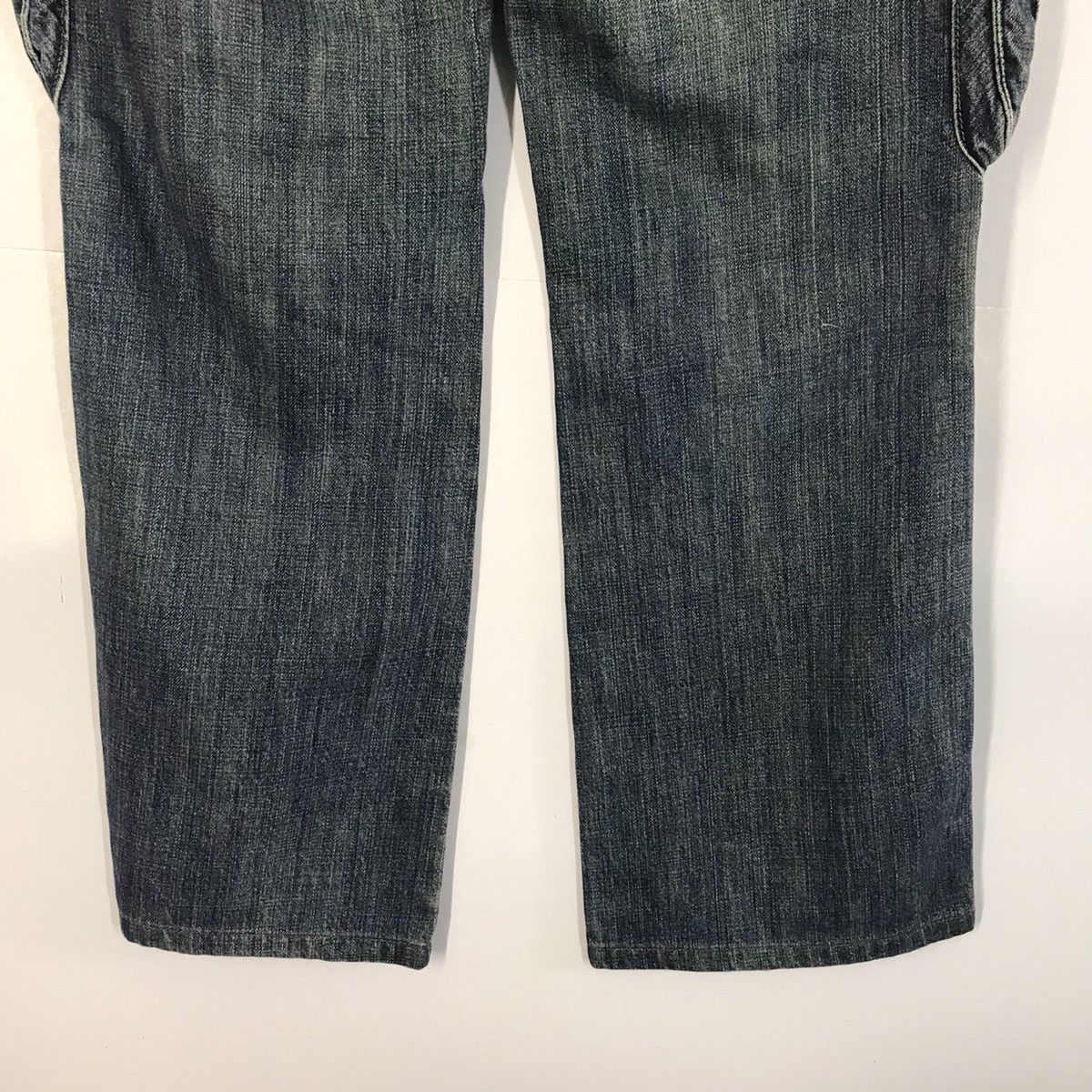Japanese Brand × Vintage Japanese brand Jeans cargo baggy bondage multi pocket pant Size US 31 - 7 Thumbnail