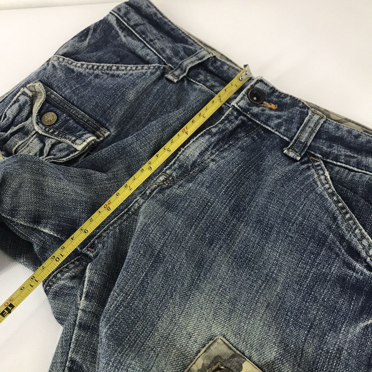 Japanese Brand × Vintage Japanese brand Jeans cargo baggy bondage multi pocket pant Size US 31 - 12 Thumbnail