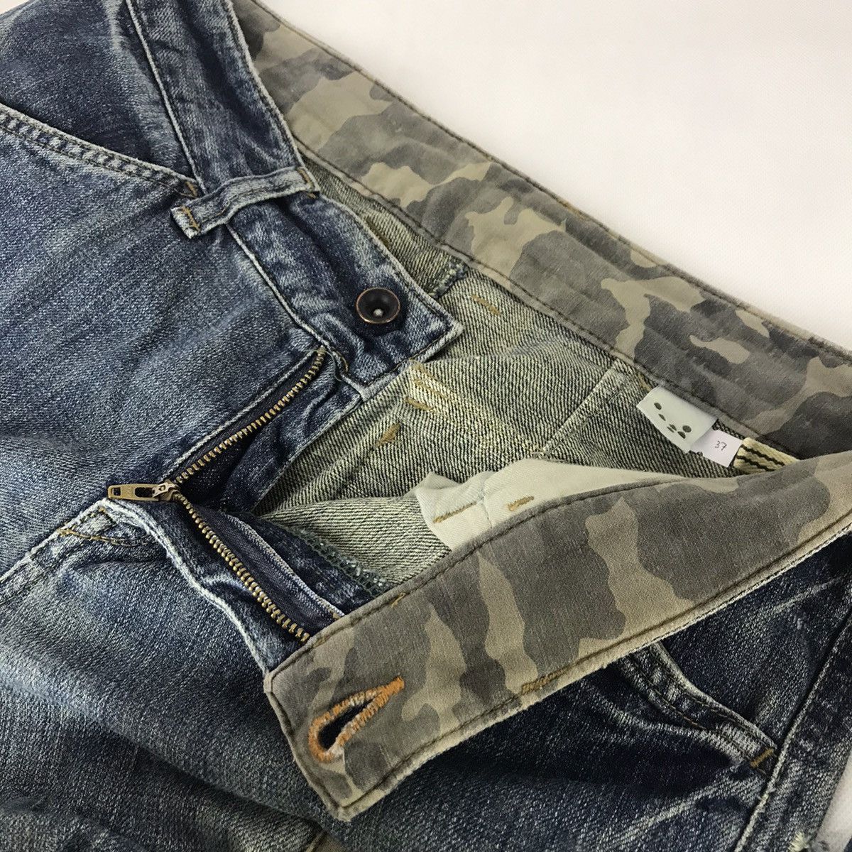 Japanese Brand × Vintage Japanese brand Jeans cargo baggy bondage multi pocket pant Size US 31 - 16 Thumbnail