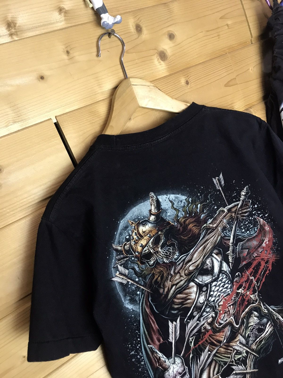 Vintage Vintage Wild skull single stitch t-shirt Size US S / EU 44-46 / 1 - 7 Thumbnail