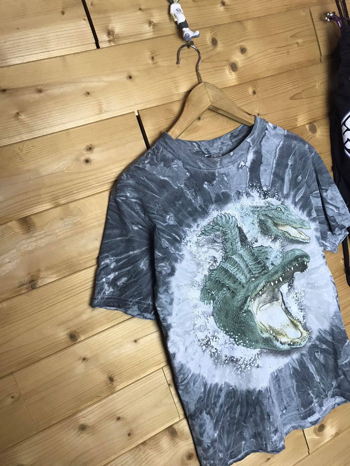 Vintage Vintage Orlando Florida crocodile tie dye t-shirt Size US S / EU 44-46 / 1 - 2 Thumbnail