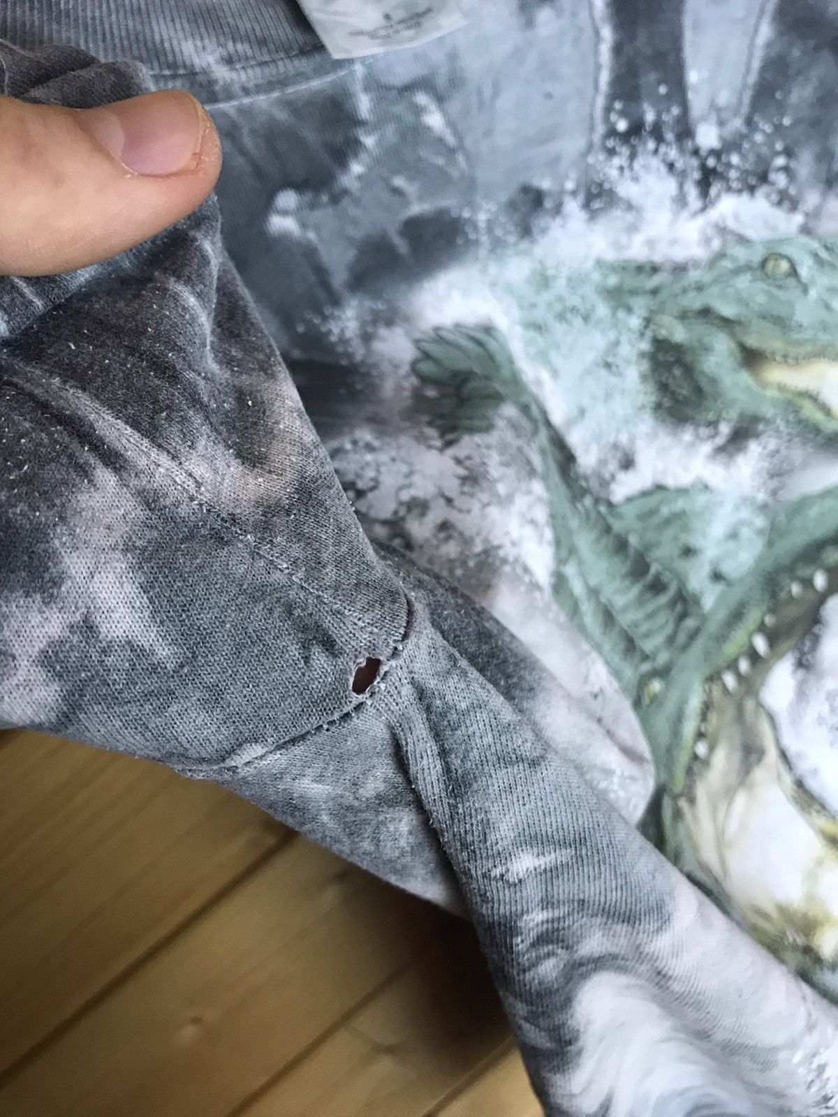 Vintage Vintage Orlando Florida crocodile tie dye t-shirt Size US S / EU 44-46 / 1 - 7 Thumbnail
