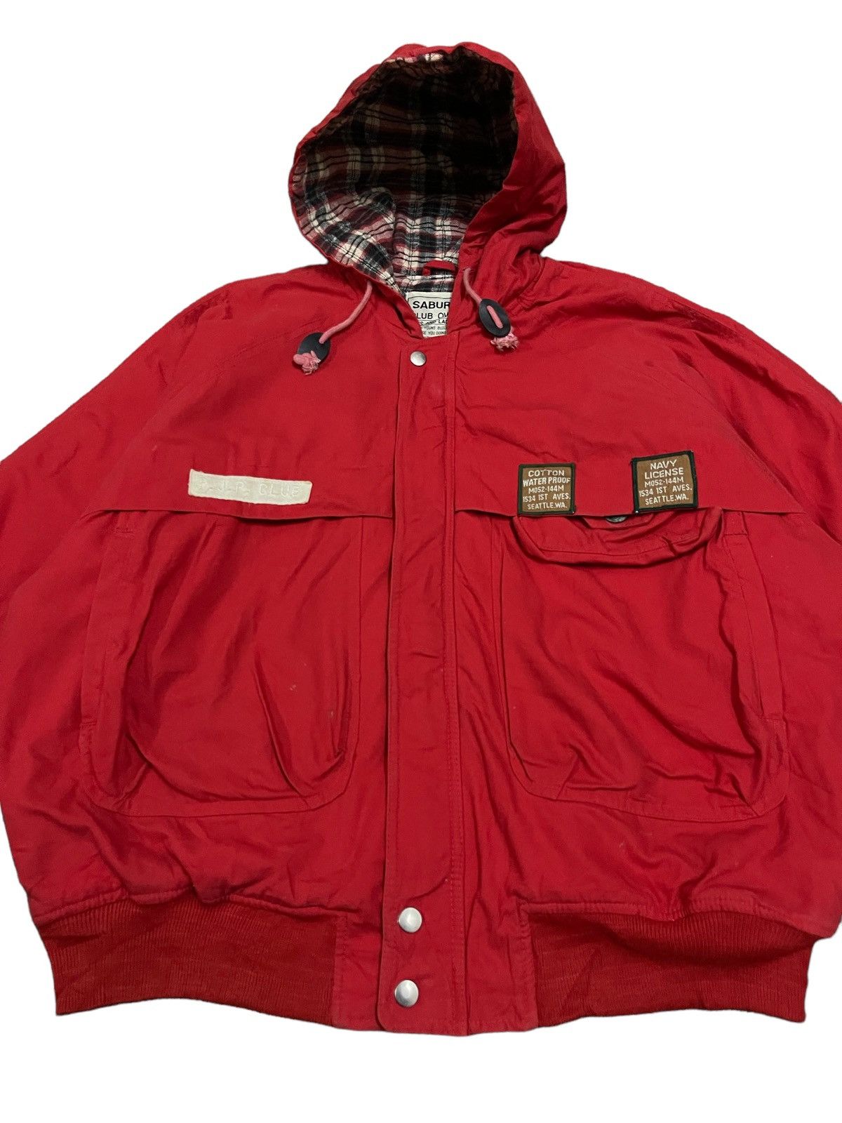 Japanese Brand Japanese Saburoku Tactical Bomber Style Hooded Jacket Size US M / EU 48-50 / 2 - 5 Thumbnail