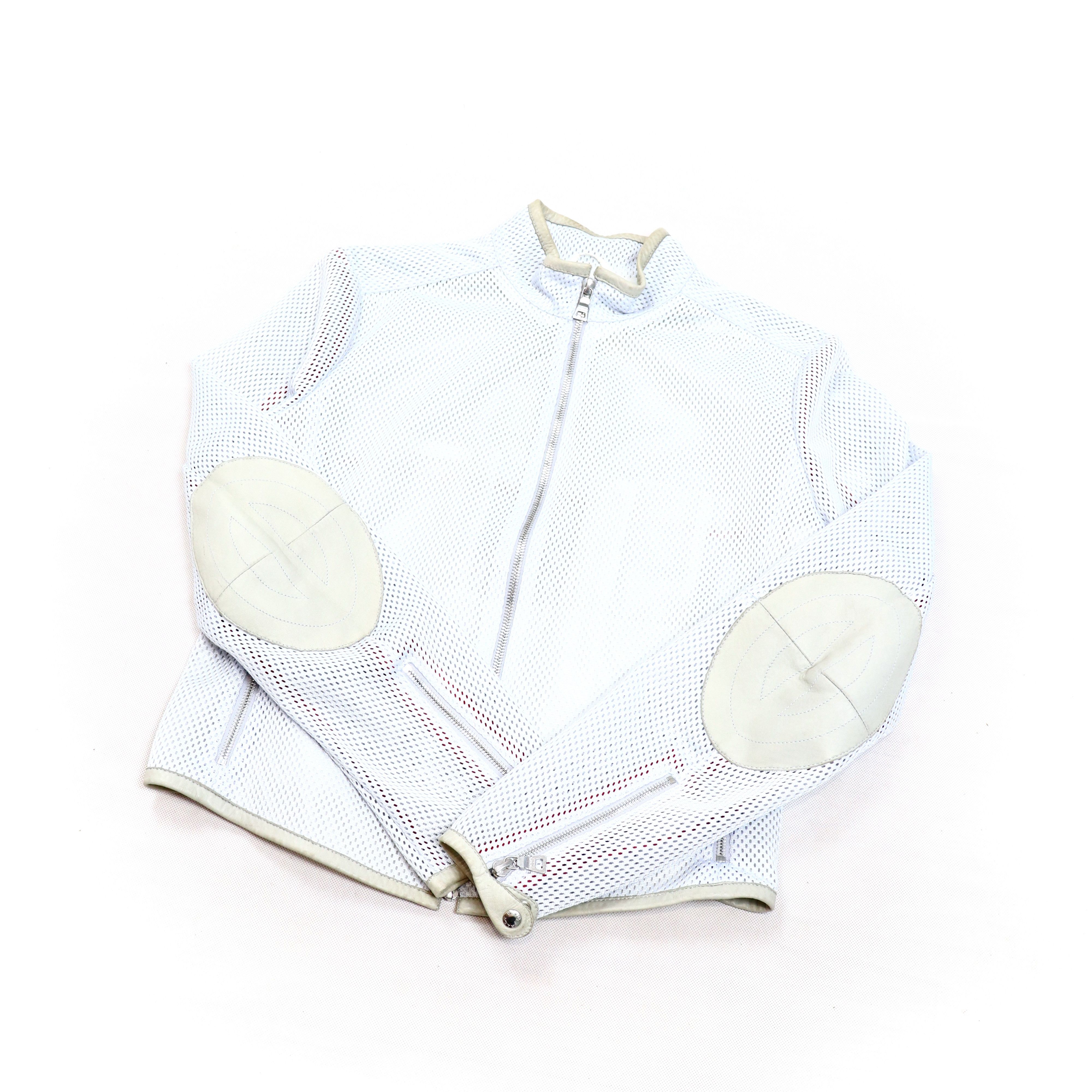 Prada S/S99 Net Bomber Jacket Size US S / EU 44-46 / 1 - 3 Thumbnail