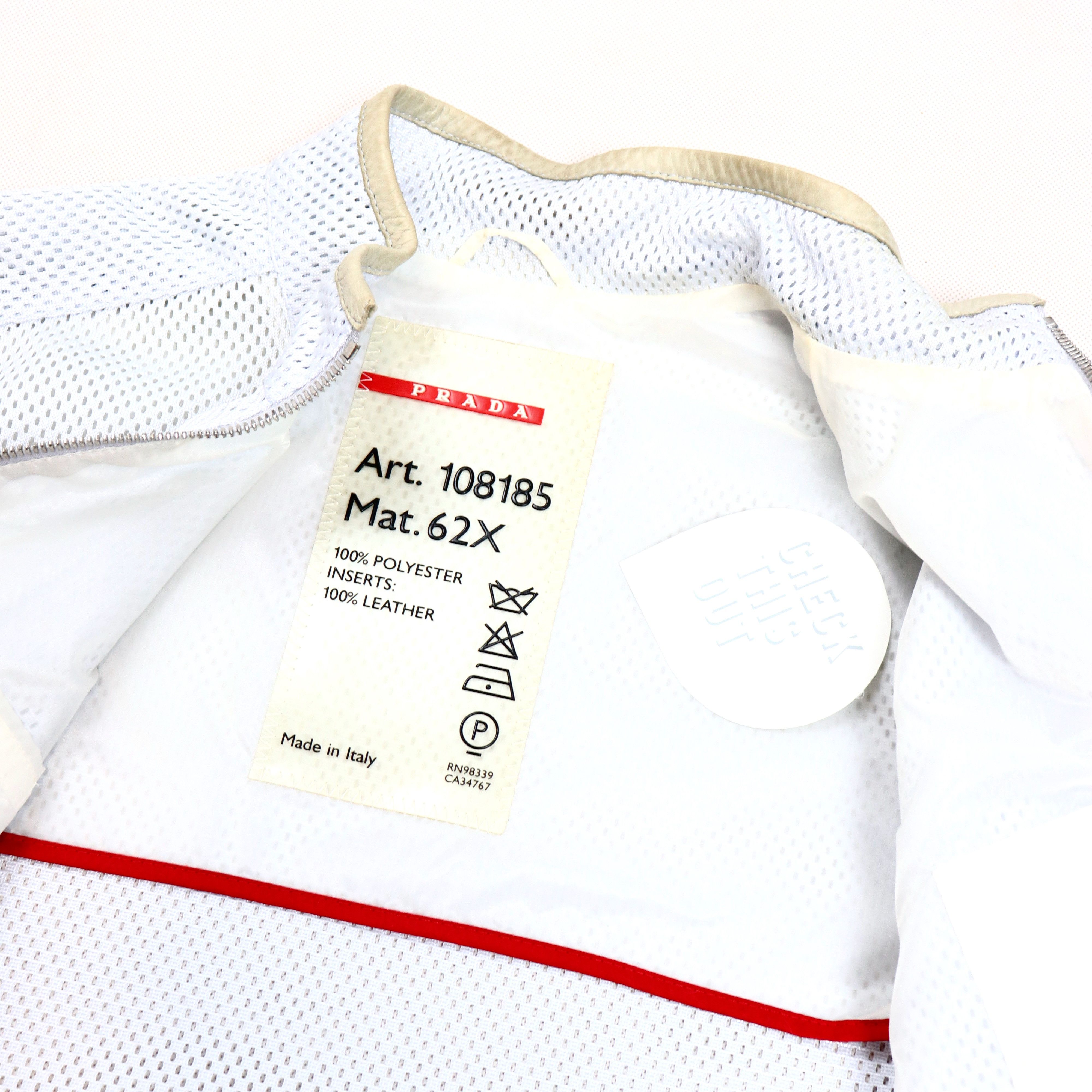 Prada S/S99 Net Bomber Jacket Size US S / EU 44-46 / 1 - 8 Thumbnail