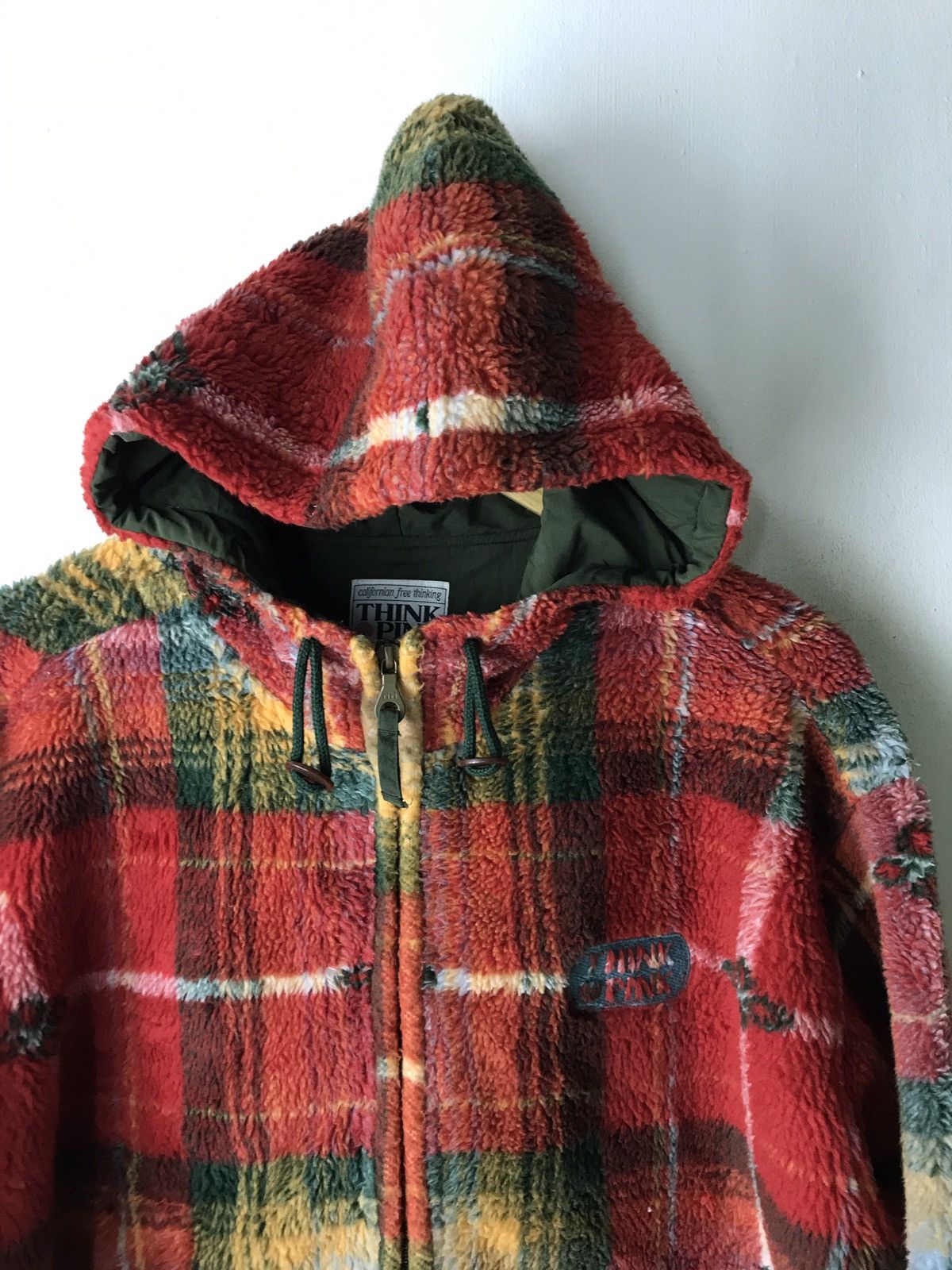 Japanese Brand 🔊🔥FINAL DROP🔥Think pink fleece jacket made in japan Size US S / EU 44-46 / 1 - 6 Thumbnail