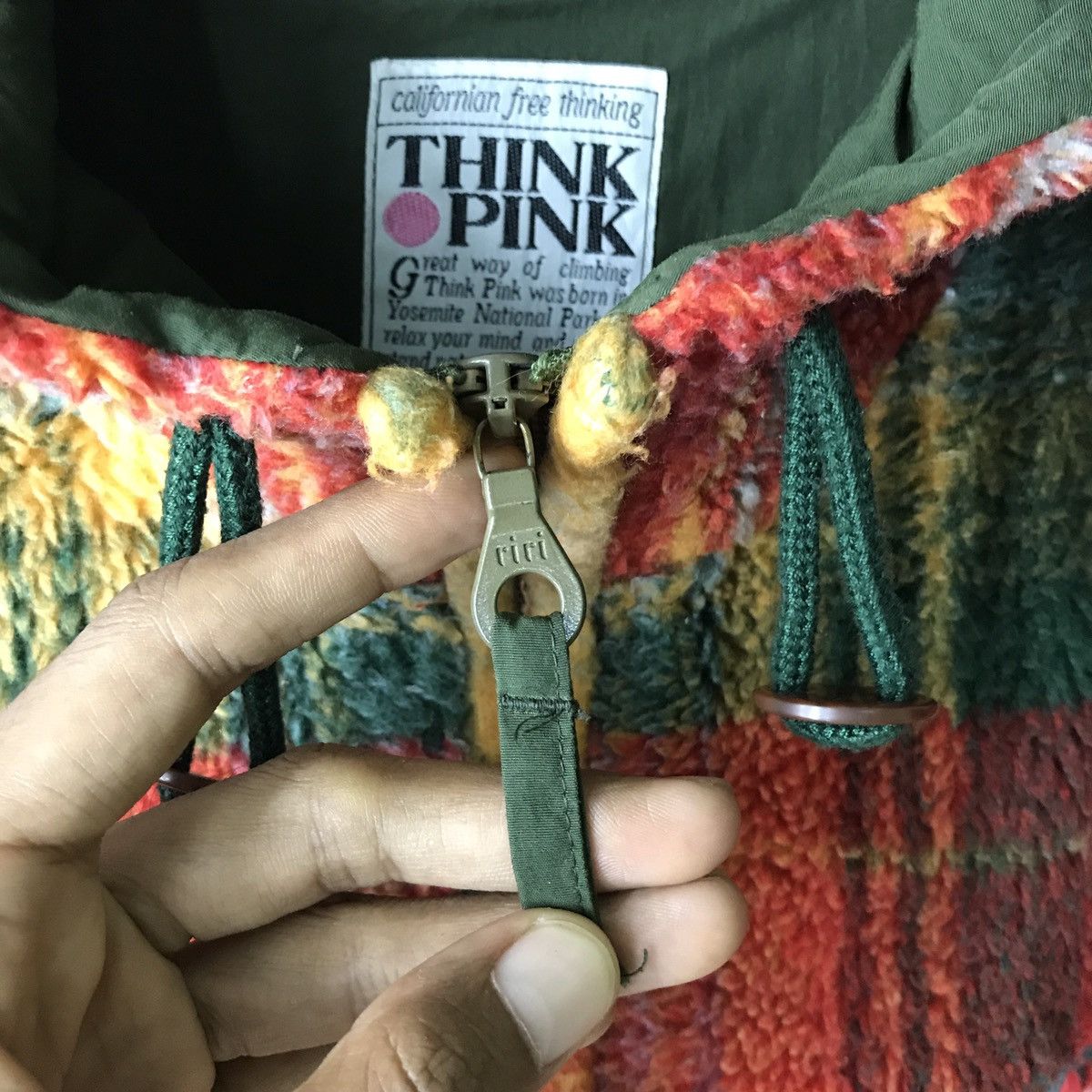 Japanese Brand 🔊🔥FINAL DROP🔥Think pink fleece jacket made in japan Size US S / EU 44-46 / 1 - 11 Thumbnail