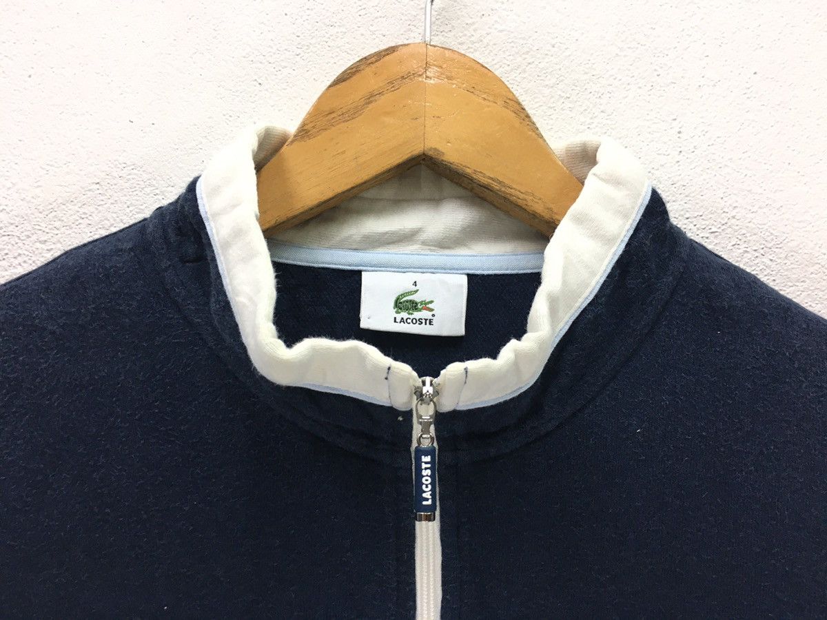 Lacoste × Vintage Vintage 2-Tone Lacoste Big Logo Half Zipper Sweatshirt Size US M / EU 48-50 / 2 - 6 Thumbnail