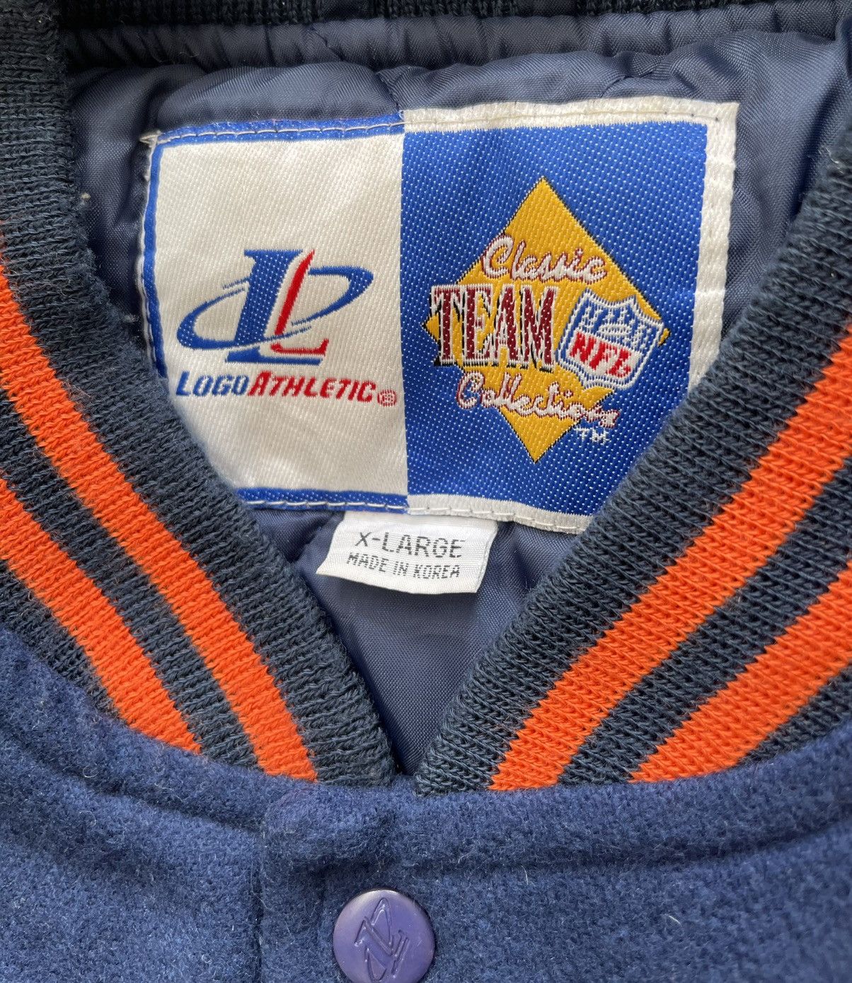 NFL VINTAGE NFL x LOGO ATHELTIC CHICAGO BEARS VARSITY Size US XL / EU 56 / 4 - 10 Thumbnail