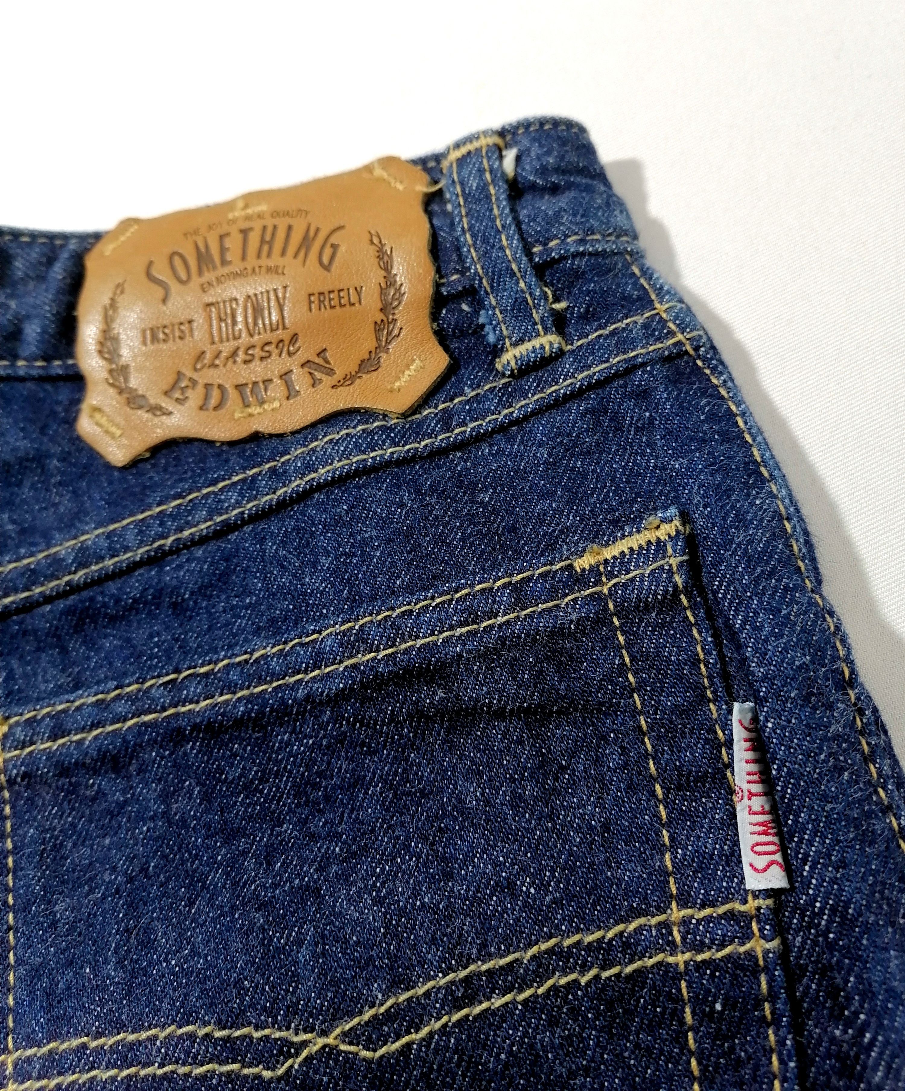 Edwin × Japanese Brand Edwin Something Denim Jeans Size US 28 / EU 44 - 5 Thumbnail
