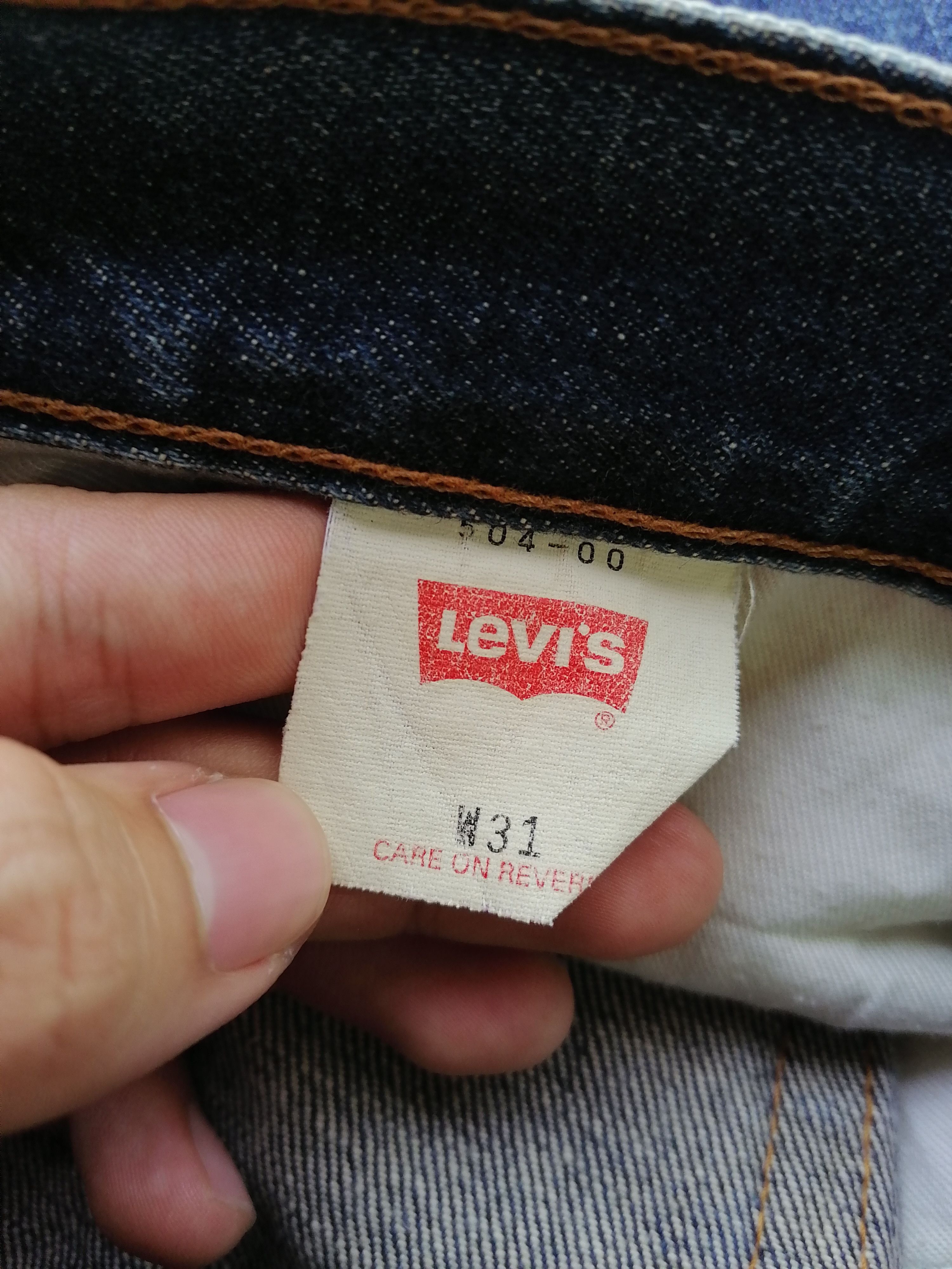 Japanese Brand × Levi's × Levi's Vintage Clothing 504 Levi's Strauss Denim Jeans Size US 31 - 7 Thumbnail