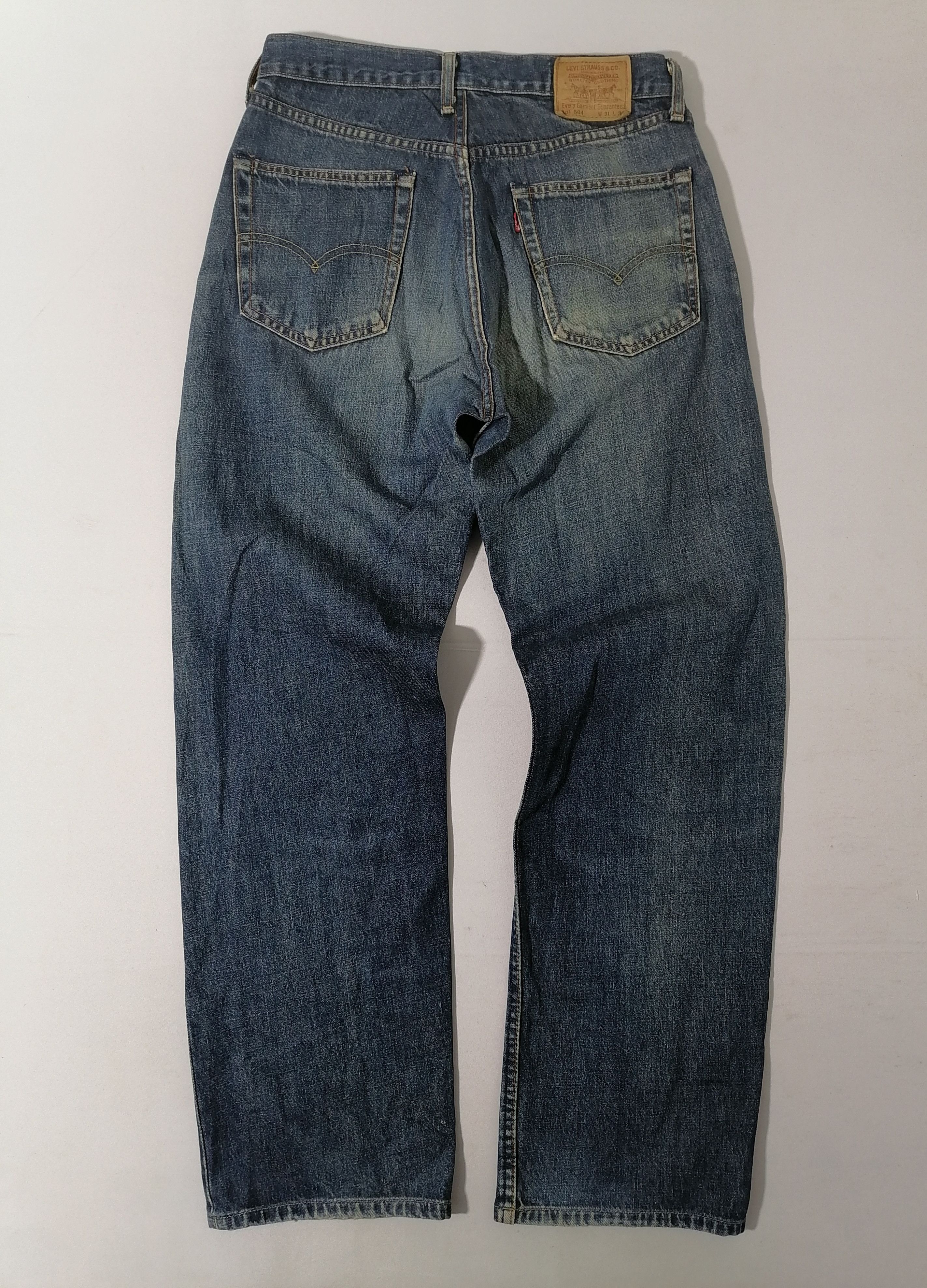 Japanese Brand × Levi's × Levi's Vintage Clothing 504 Levi's Strauss Denim Jeans Size US 31 - 2 Thumbnail