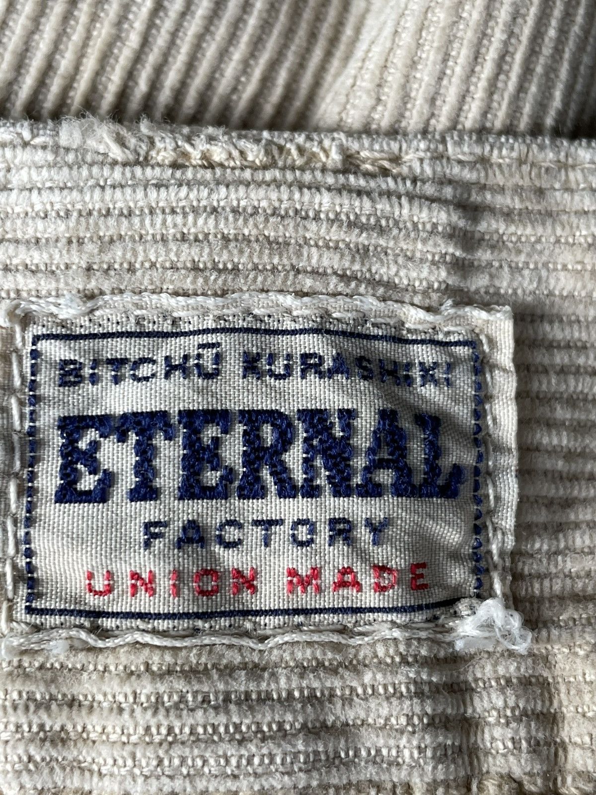 Eternal Eternal Corduroy Bush Pants Made In Japan Size US 32 / EU 48 - 13 Thumbnail