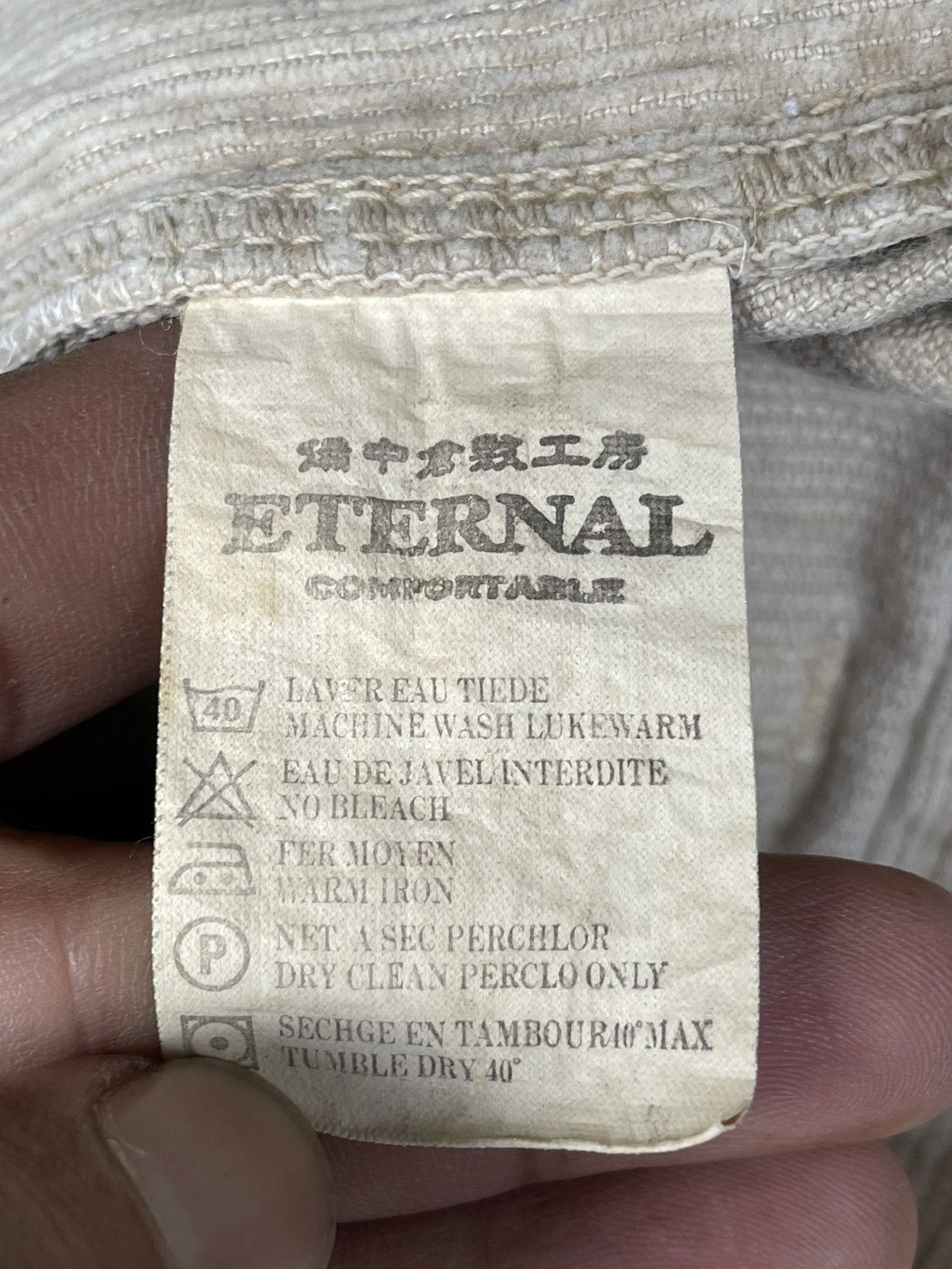 Eternal Eternal Corduroy Bush Pants Made In Japan Size US 32 / EU 48 - 15 Thumbnail