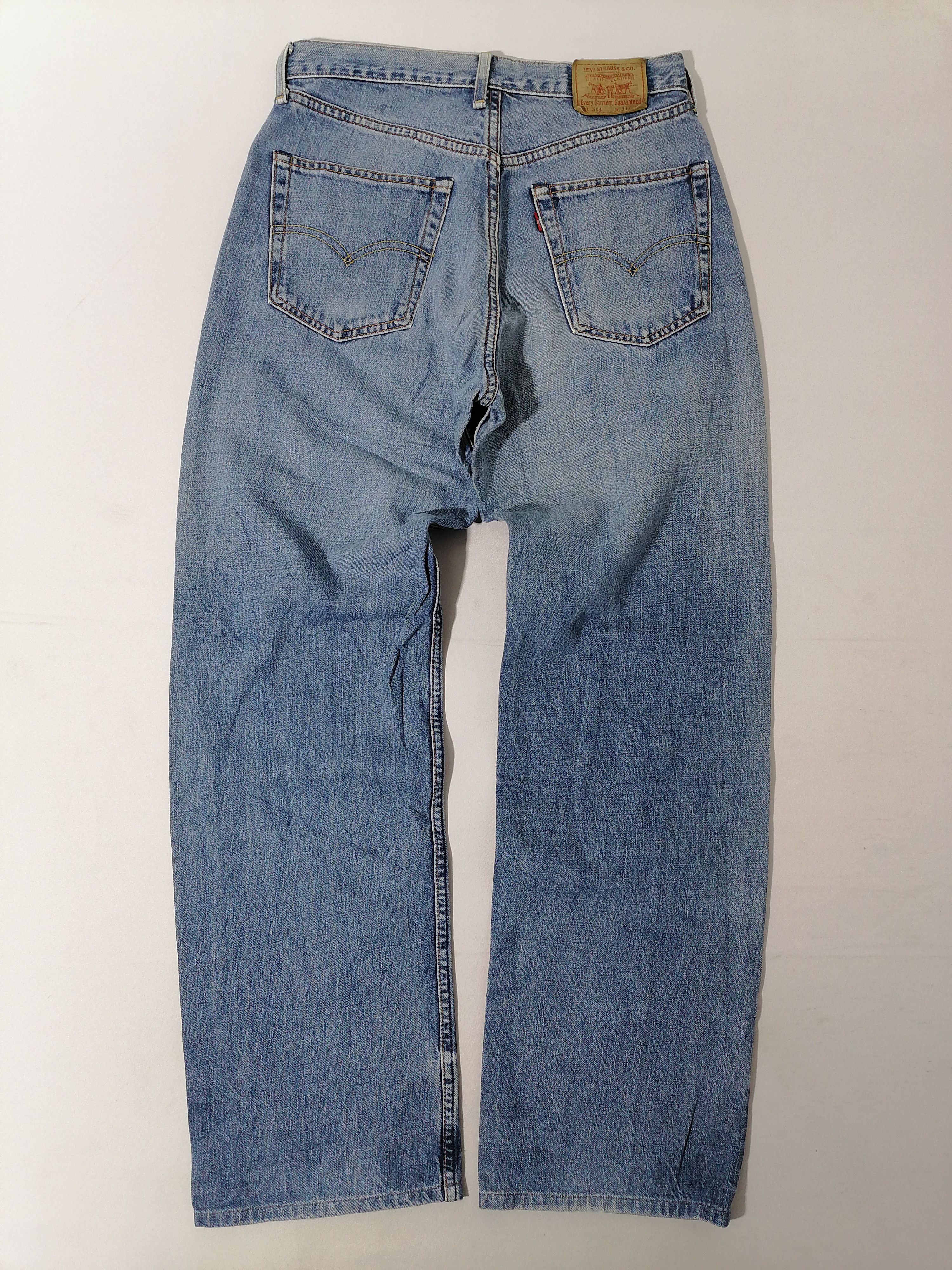 Japanese Brand × Levi's × Levi's Vintage Clothing 504 Levi's Strauss Denim Jeans Size US 30 / EU 46 - 2 Thumbnail