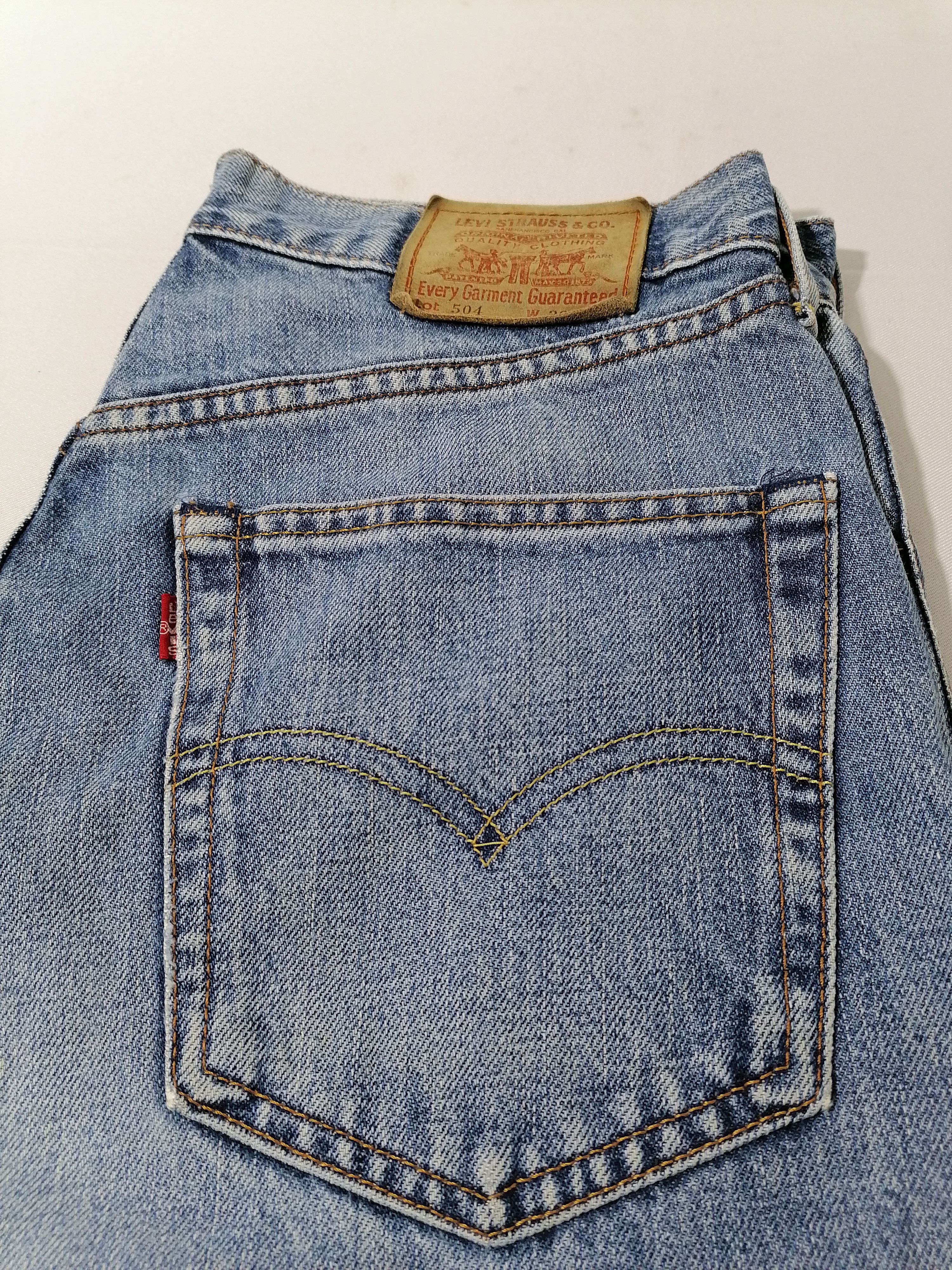 Japanese Brand × Levi's × Levi's Vintage Clothing 504 Levi's Strauss Denim Jeans Size US 30 / EU 46 - 9 Thumbnail