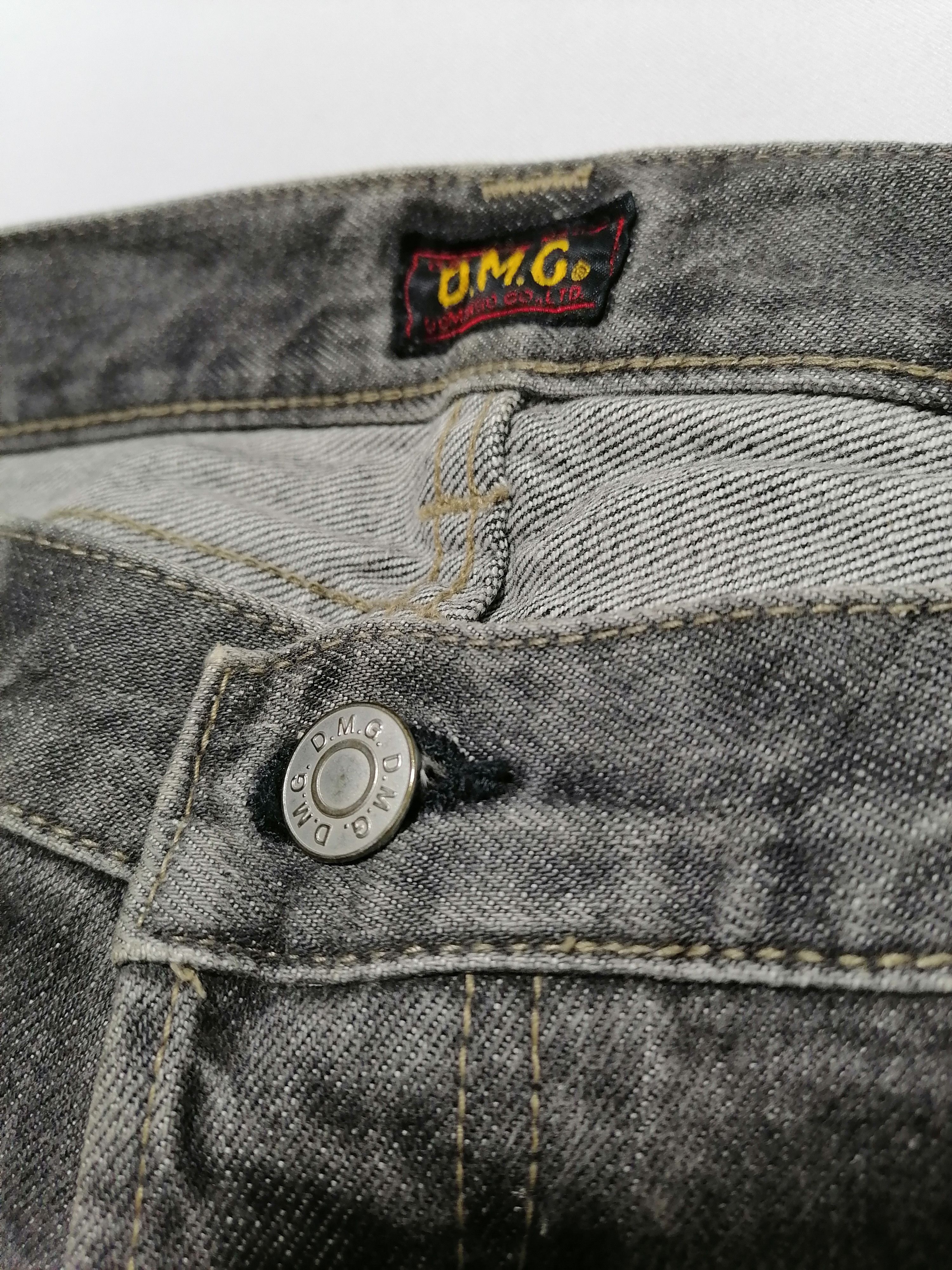 Japanese Brand D.M.G Denim Jeans Size US 32 / EU 48 - 3 Thumbnail