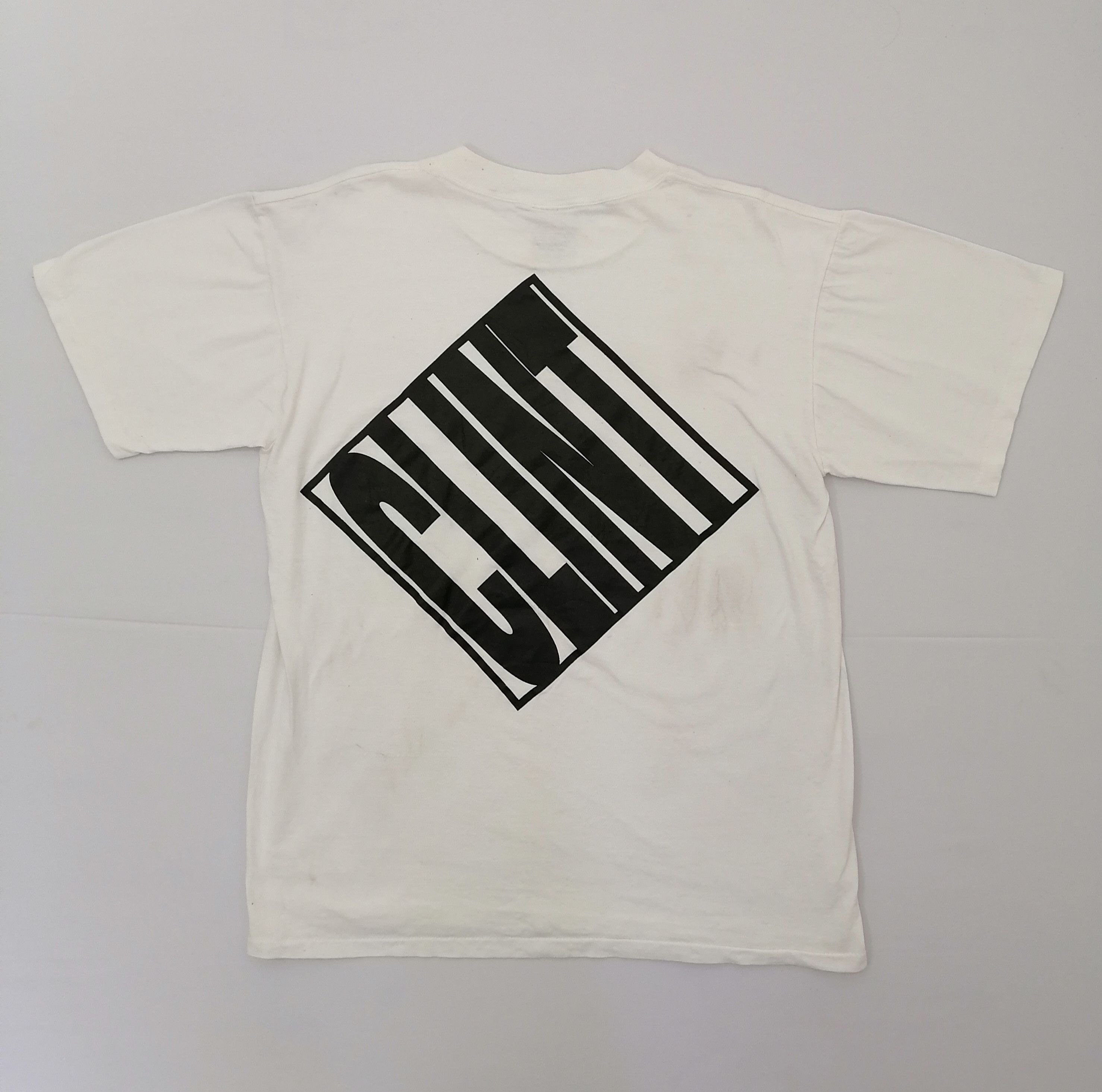 Vintage Vintage Oneita Clint Logo Tee Size US XL / EU 56 / 4 - 1 Thumbnail