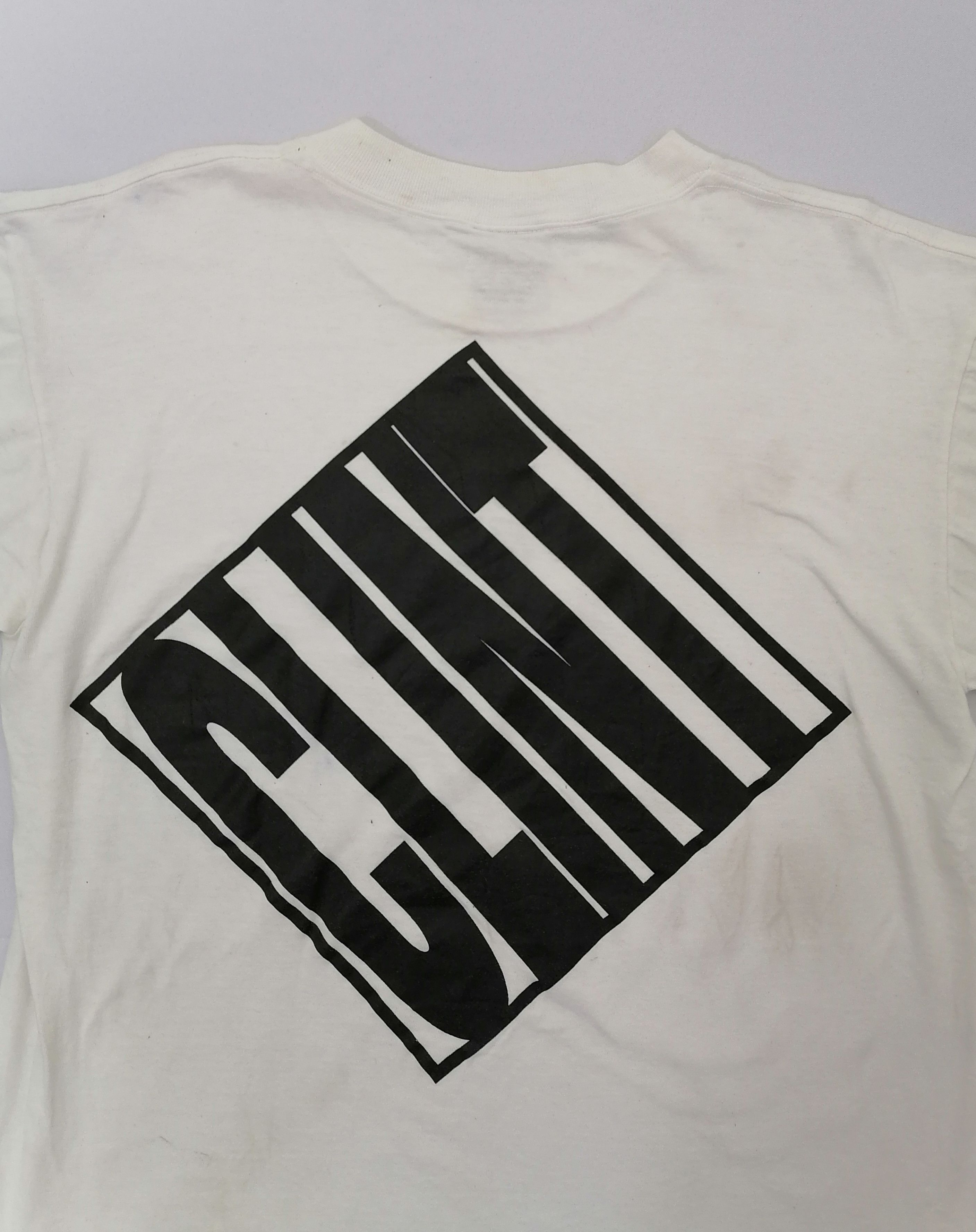 Vintage Vintage Oneita Clint Logo Tee Size US XL / EU 56 / 4 - 3 Thumbnail