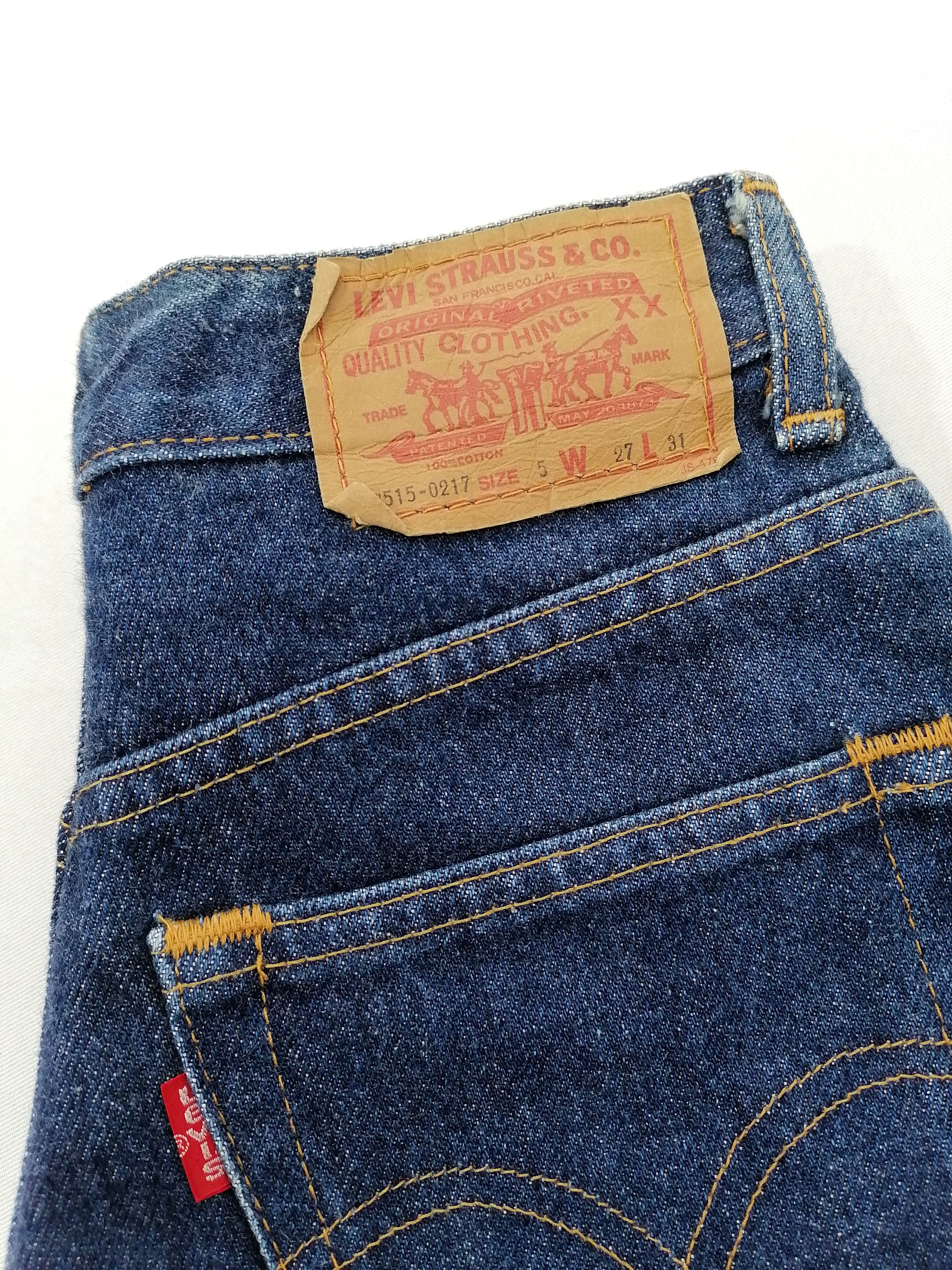 Levi's × Levi's Vintage Clothing 515-0217 Levi's Strauss Denim Jeans Size US 26 / EU 42 - 8 Thumbnail