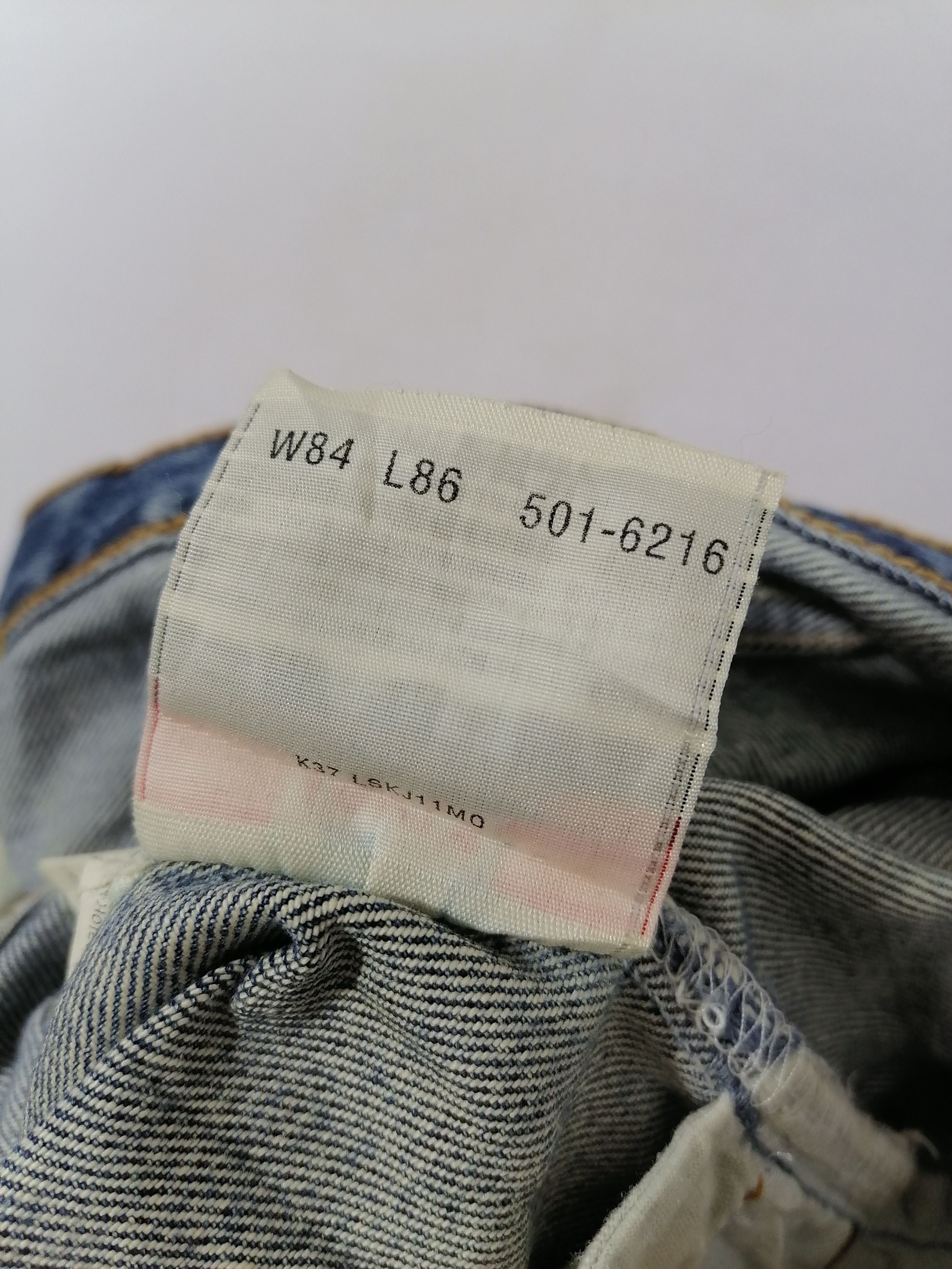 Levi's × Levi's Vintage Clothing 501 Levi's Strauss Fly Button Denim Jeans Size US 32 / EU 48 - 8 Thumbnail