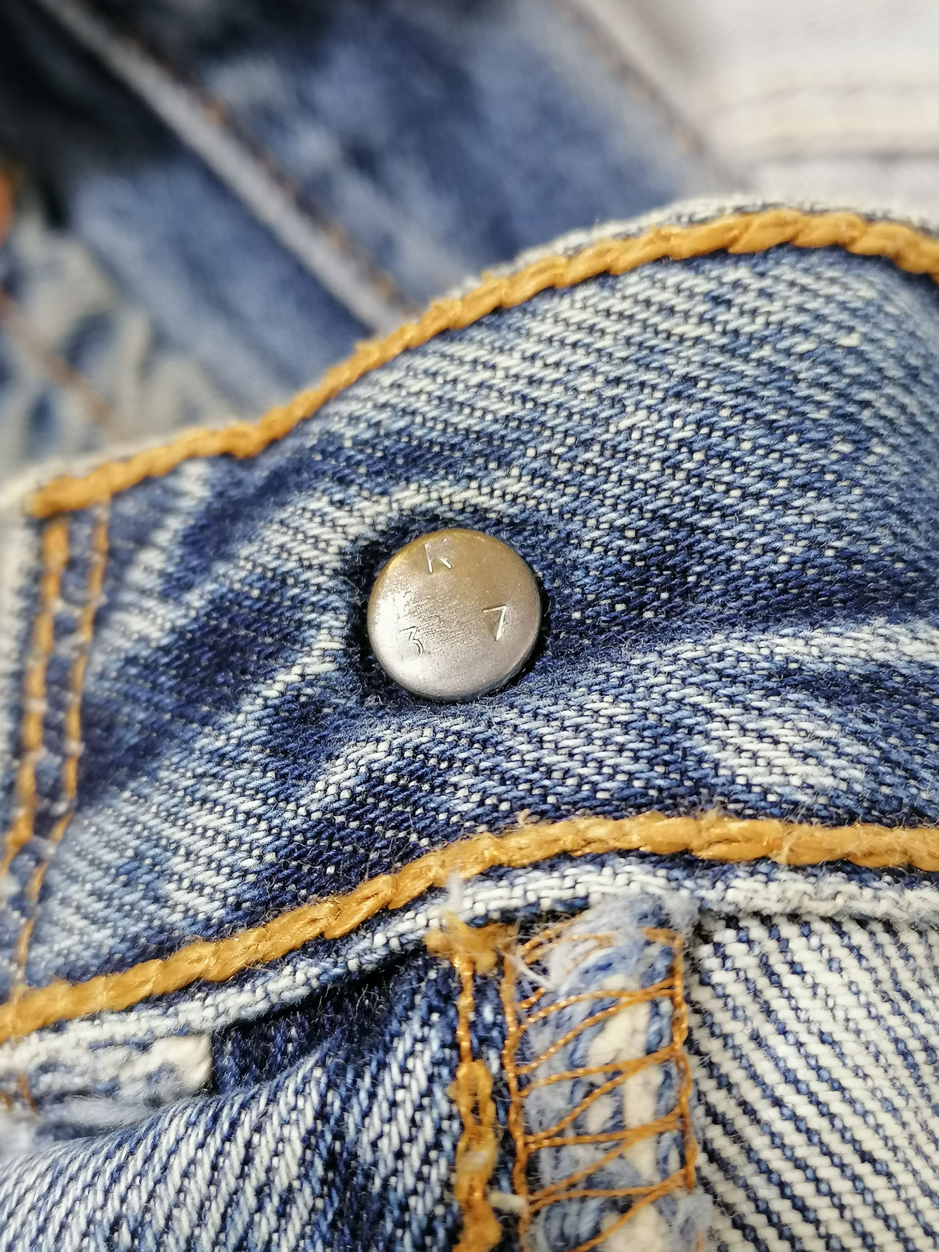 Levi's × Levi's Vintage Clothing 501 Levi's Strauss Fly Button Denim Jeans Size US 32 / EU 48 - 5 Thumbnail