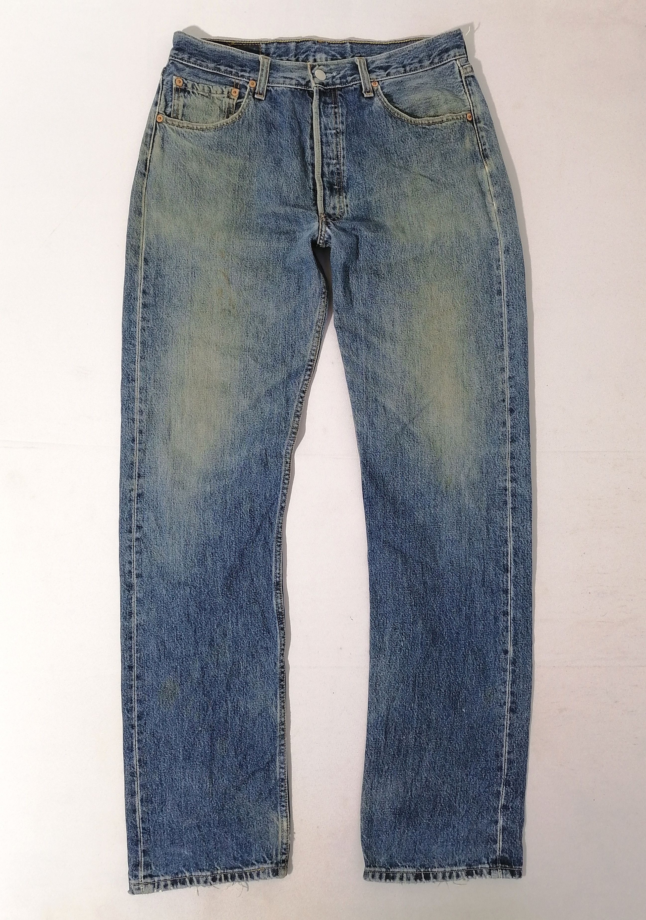 Levi's × Levi's Vintage Clothing 501 Levi's Strauss Fly Button Denim Jeans Size US 32 / EU 48 - 1 Thumbnail