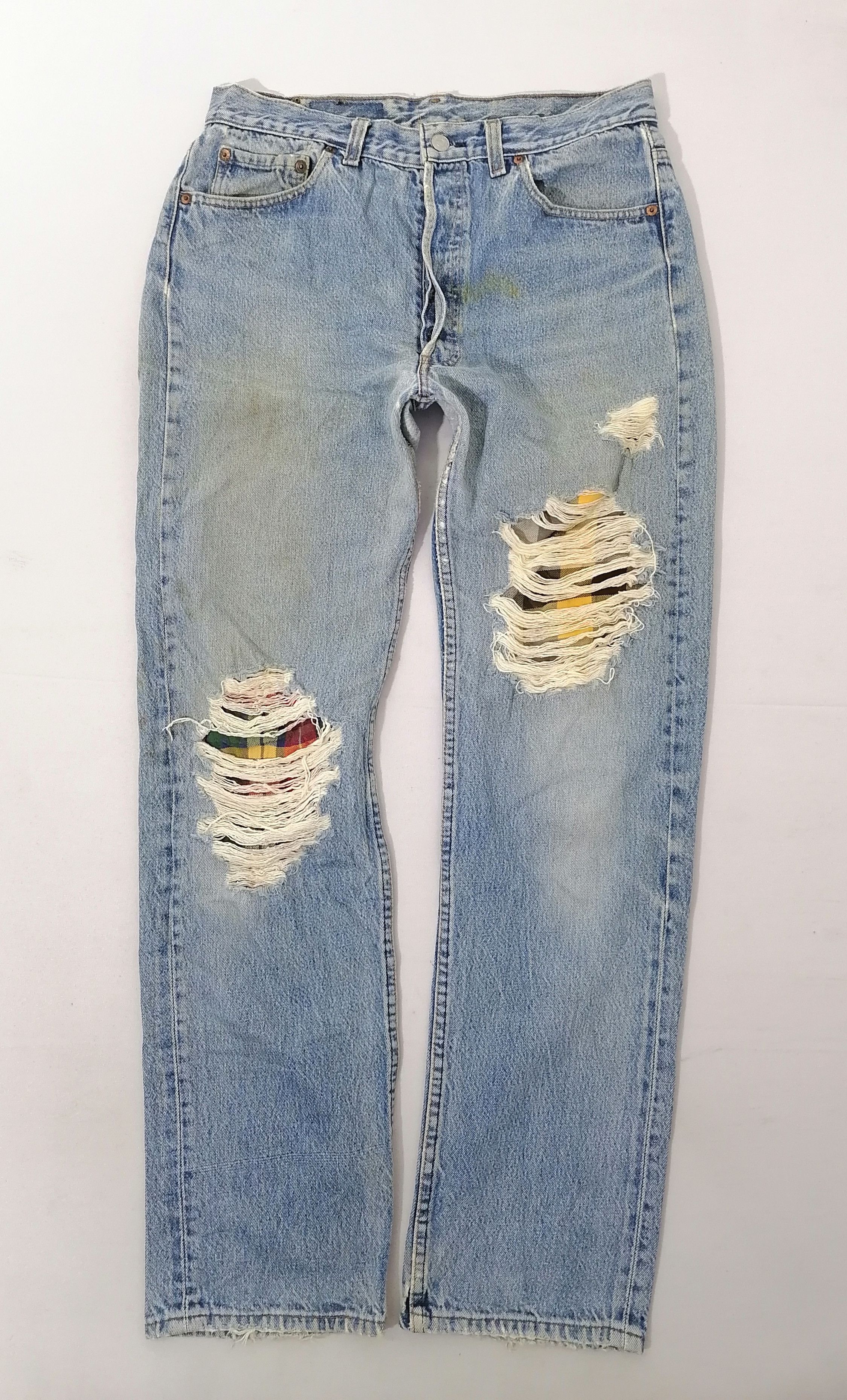 Levi's × Levi's Vintage Clothing 501 Levi's Strauss Fly Button Denim Jeans Size US 32 / EU 48 - 1 Thumbnail