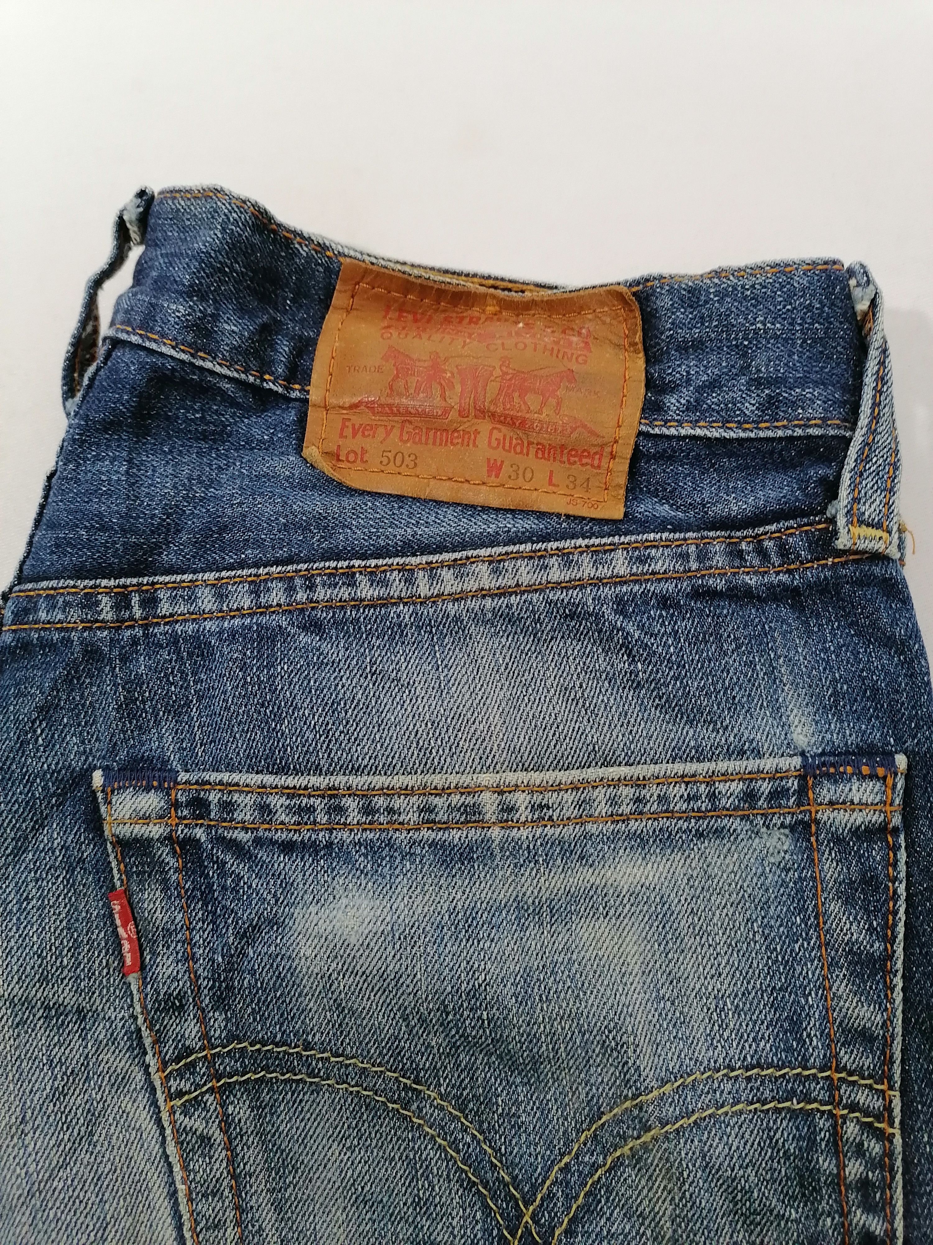 Levi's × Levi's Vintage Clothing Lot 503 Levi's Strauss Denim Jeans Size US 30 / EU 46 - 9 Thumbnail