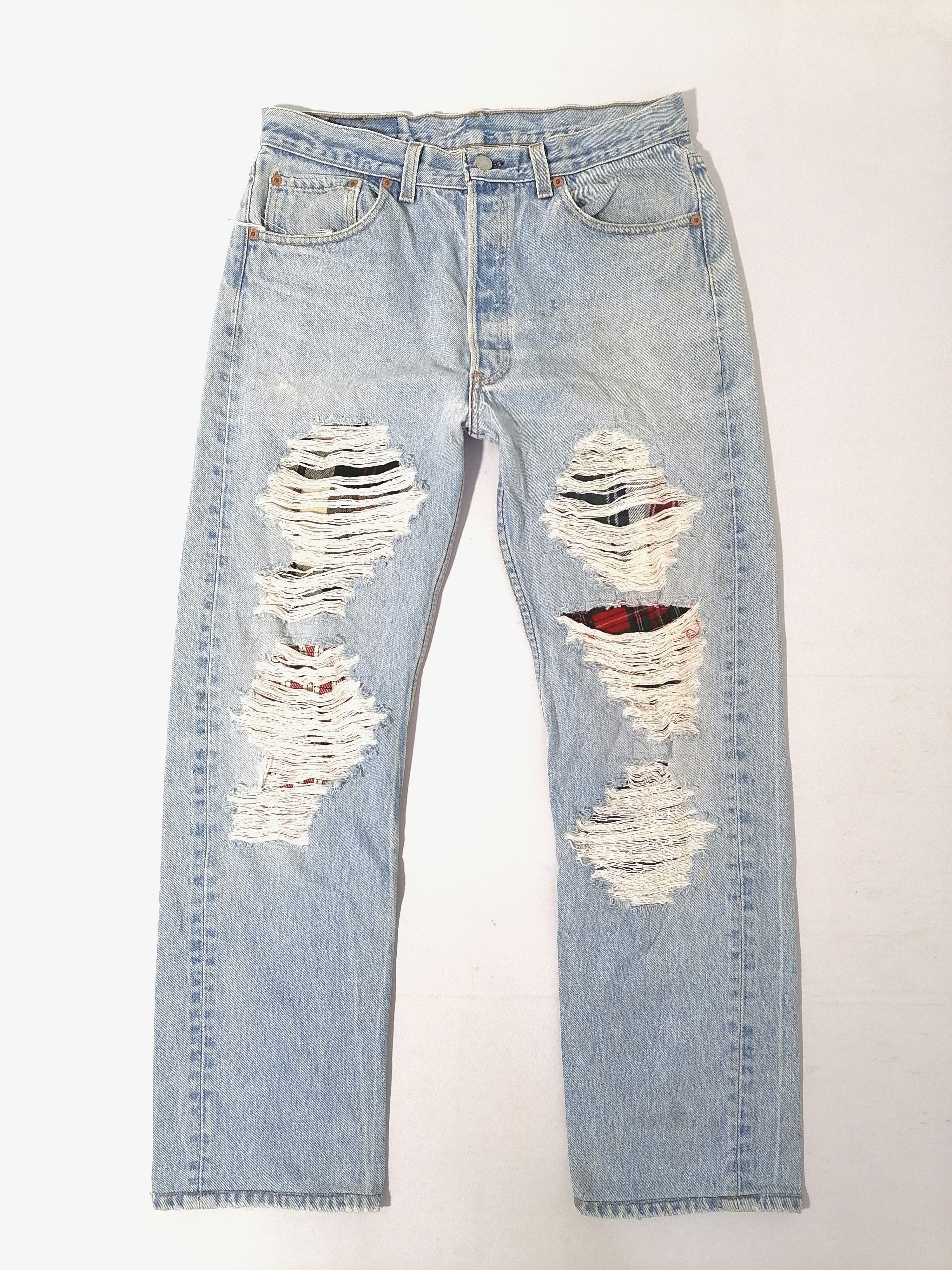 Levi's × Levi's Vintage Clothing 501xx Levi's Strauss Fly Button Denim Jeans Size US 32 / EU 48 - 1 Thumbnail