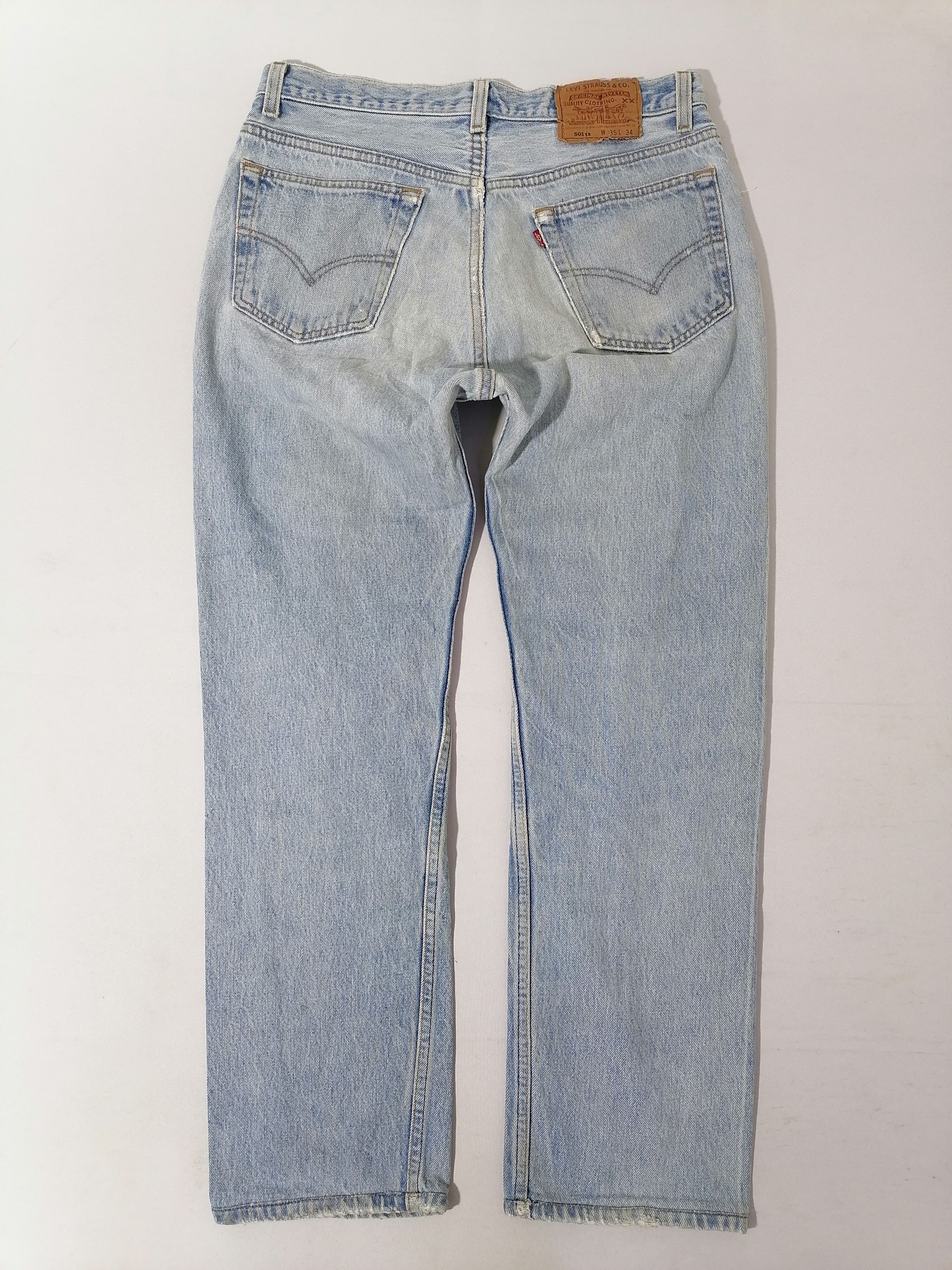 Levi's × Levi's Vintage Clothing 501xx Levi's Strauss Fly Button Denim Jeans Size US 32 / EU 48 - 2 Thumbnail