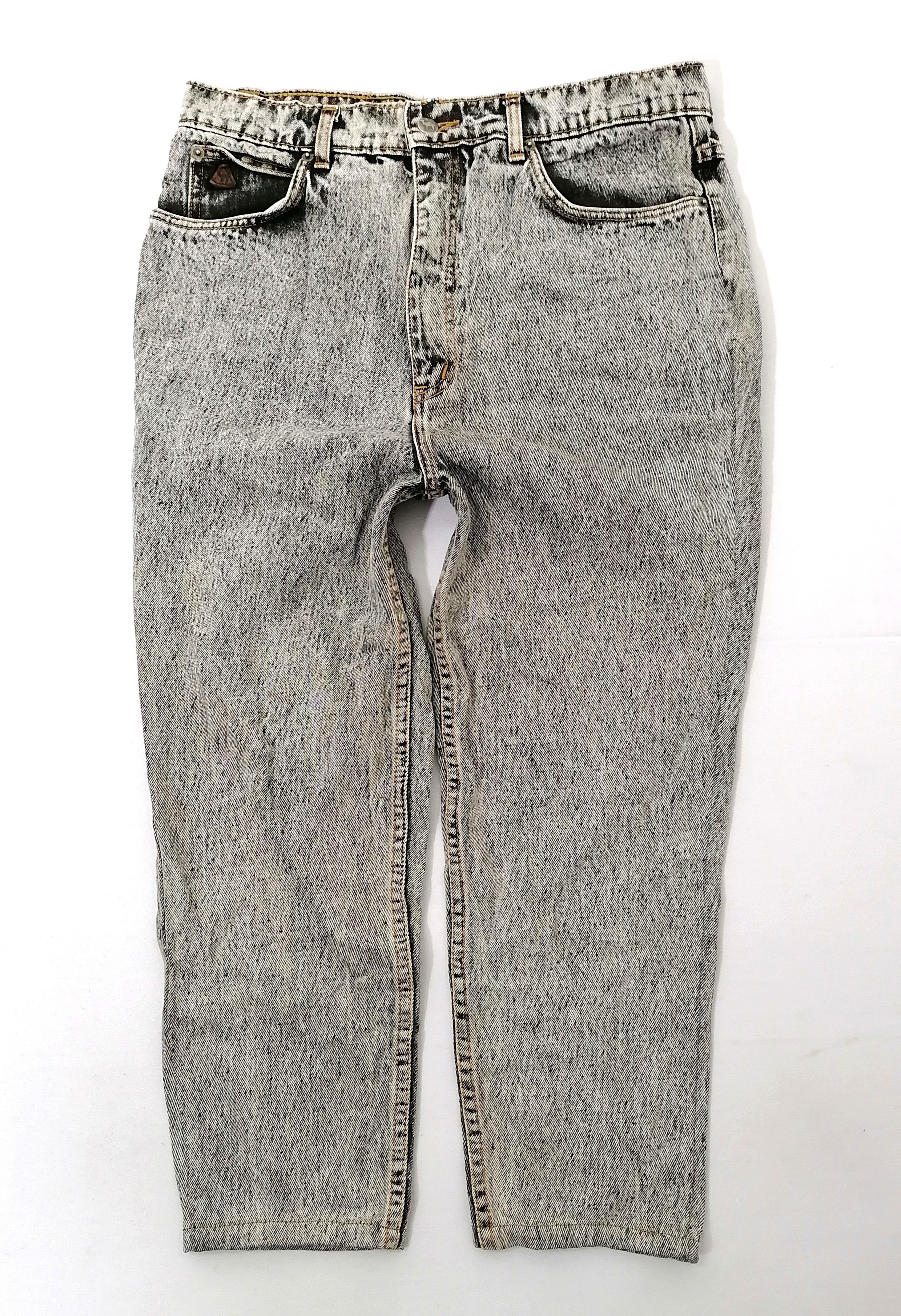 Camel × Vintage Camel Acid Wash Denim Jeans Size US 34 / EU 50 - 1 Thumbnail