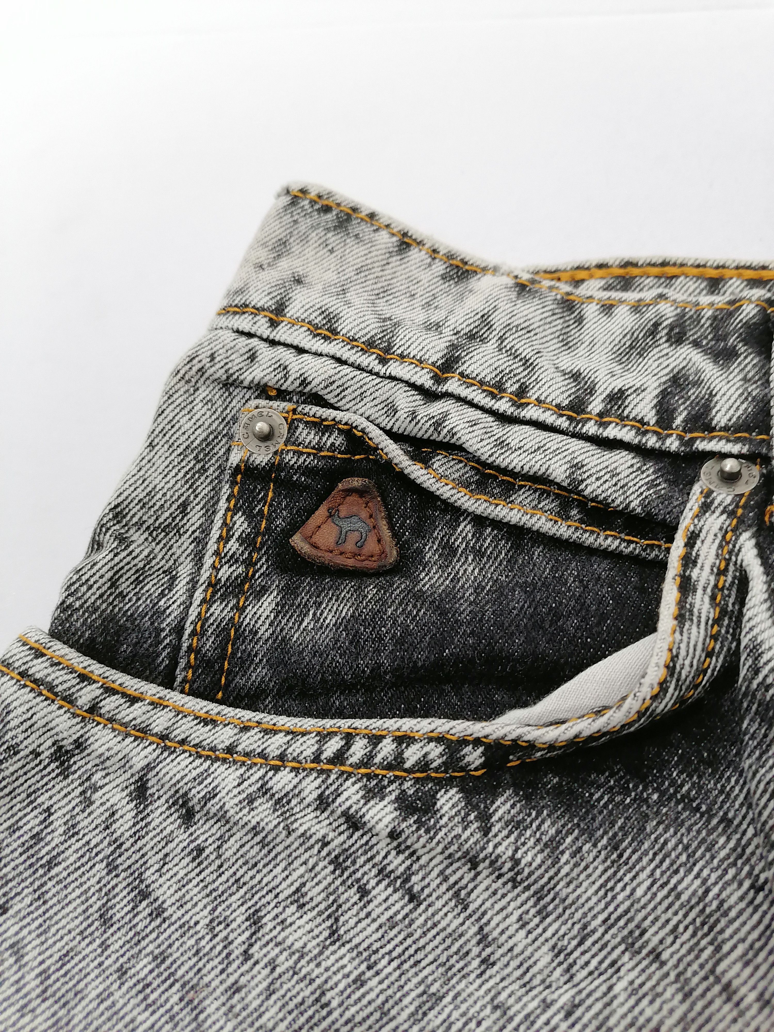 Camel × Vintage Camel Acid Wash Denim Jeans Size US 34 / EU 50 - 3 Thumbnail