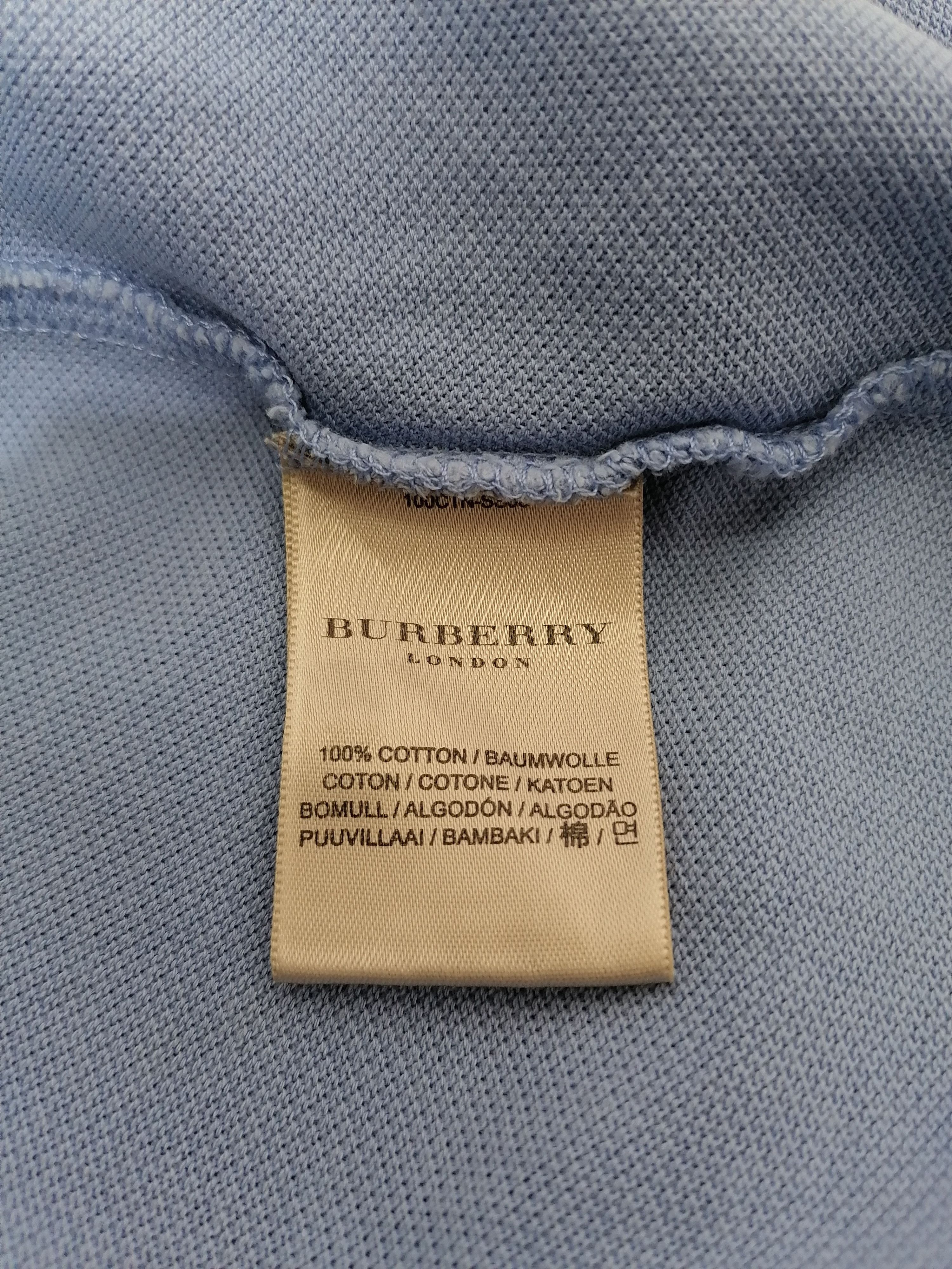 Burberry Burberry Polo Shirt Size US L / EU 52-54 / 3 - 5 Thumbnail