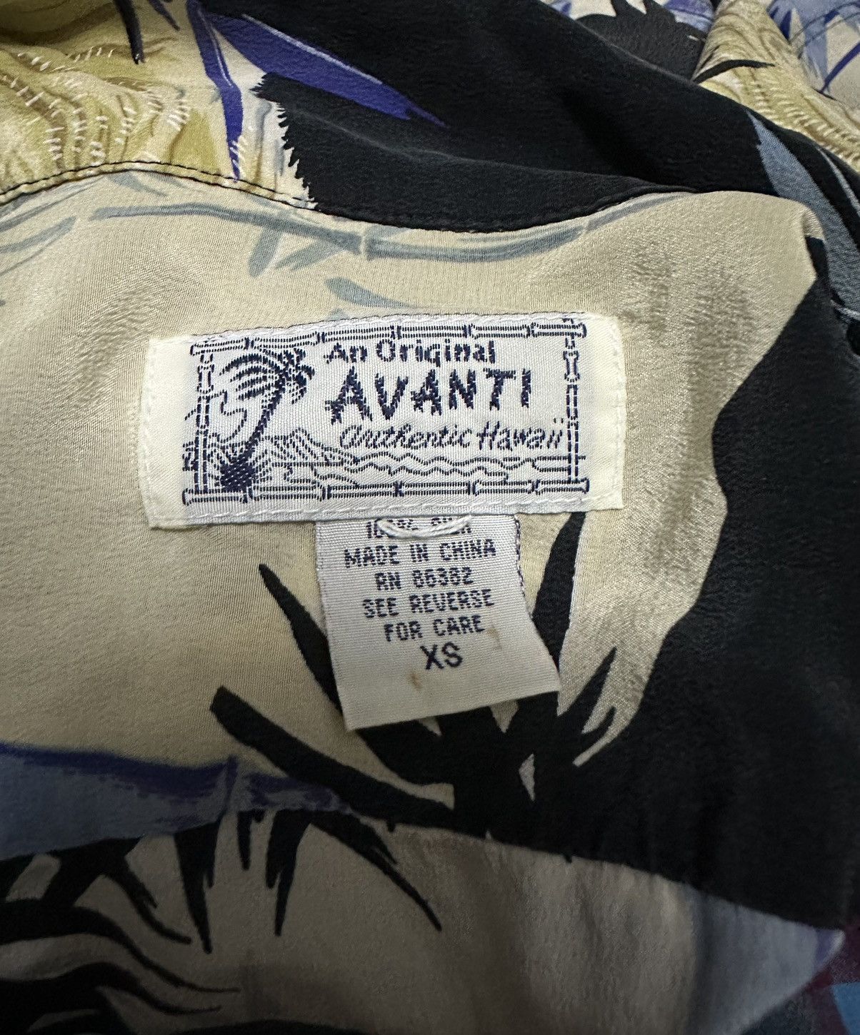 Vintage Vintage Avanti Hawaiian Tiger Bamboo Shirt Size US XS / EU 42 / 0 - 9 Thumbnail