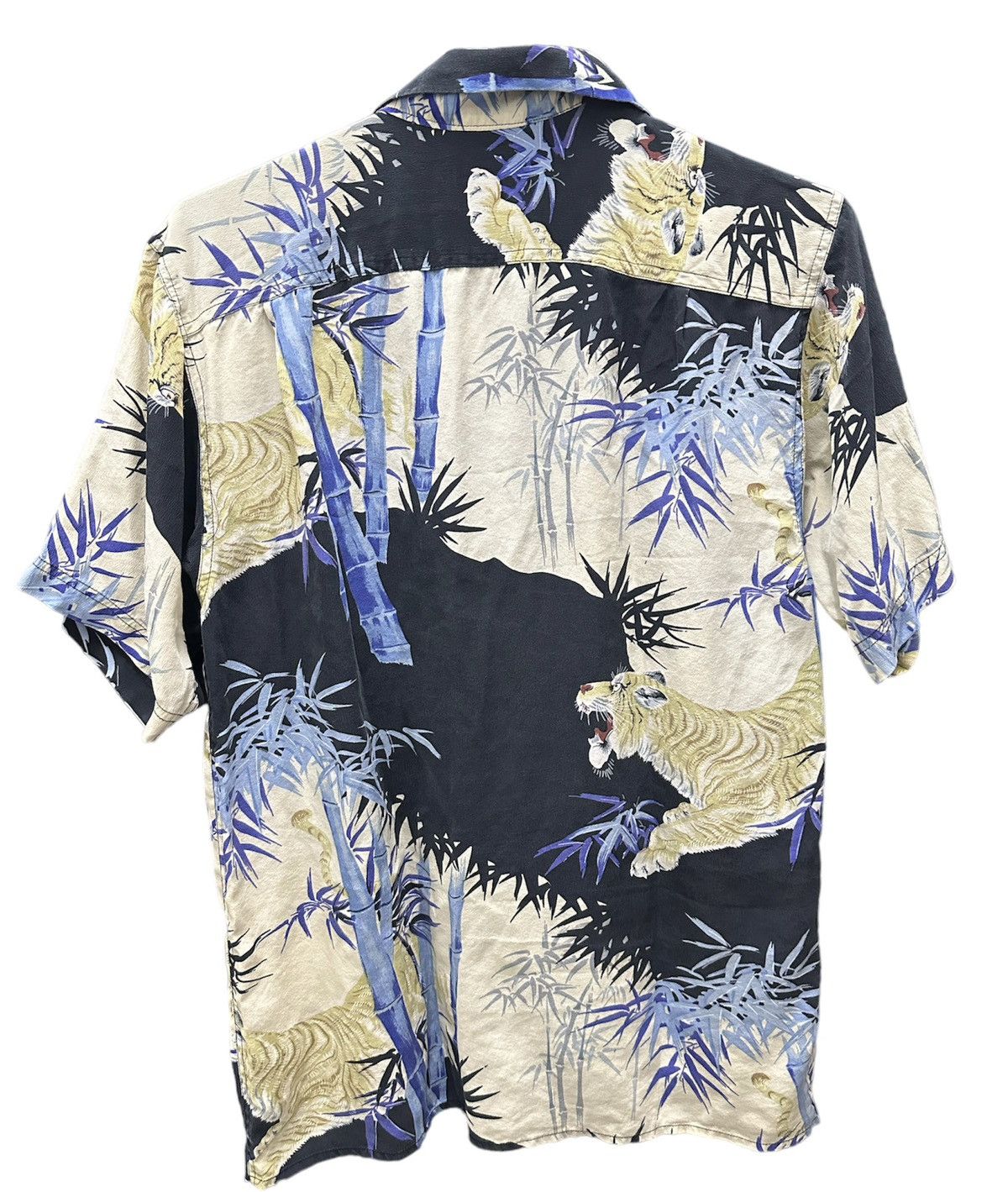Vintage Vintage Avanti Hawaiian Tiger Bamboo Shirt Size US XS / EU 42 / 0 - 2 Thumbnail
