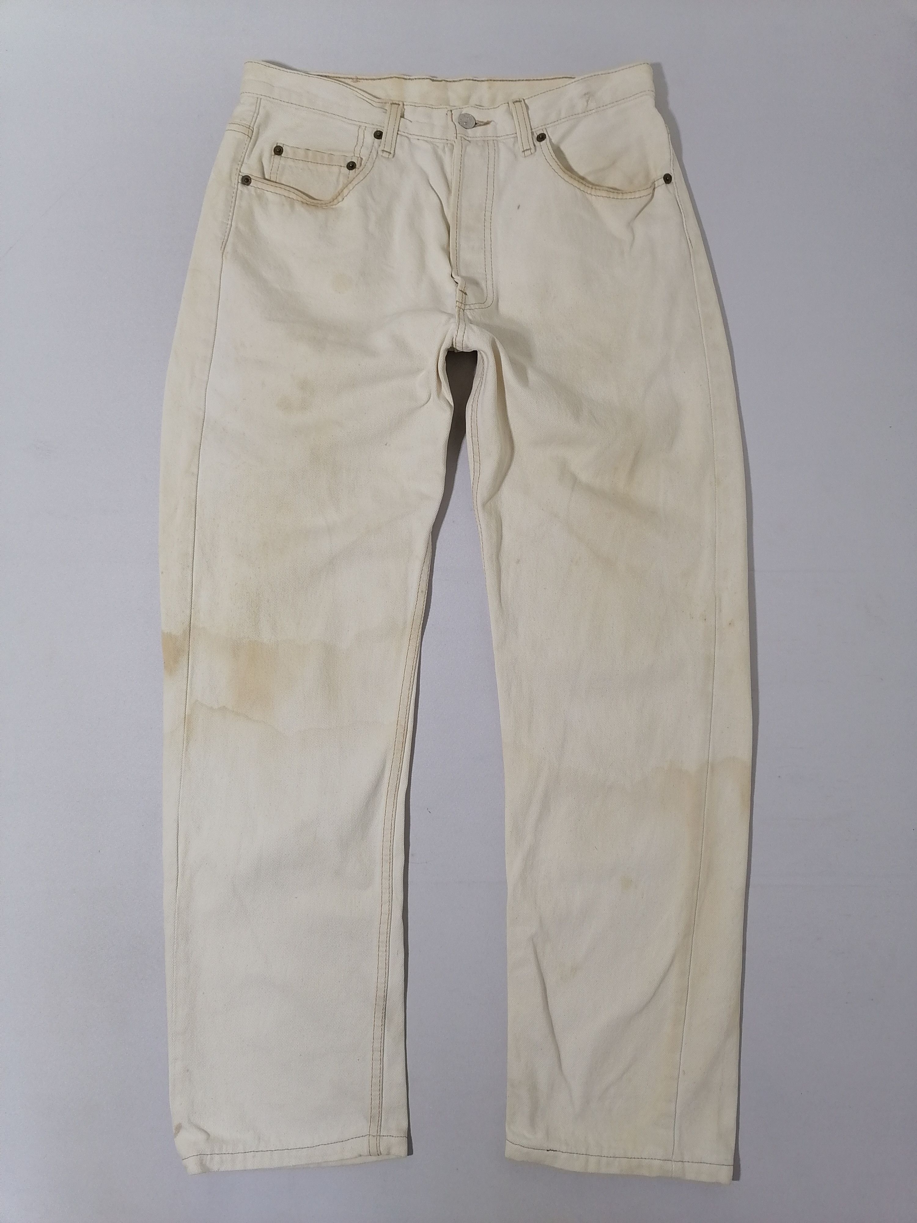 Levi's × Levi's Vintage Clothing Levi's Strauss White Jeans Size US 32 / EU 48 - 1 Thumbnail