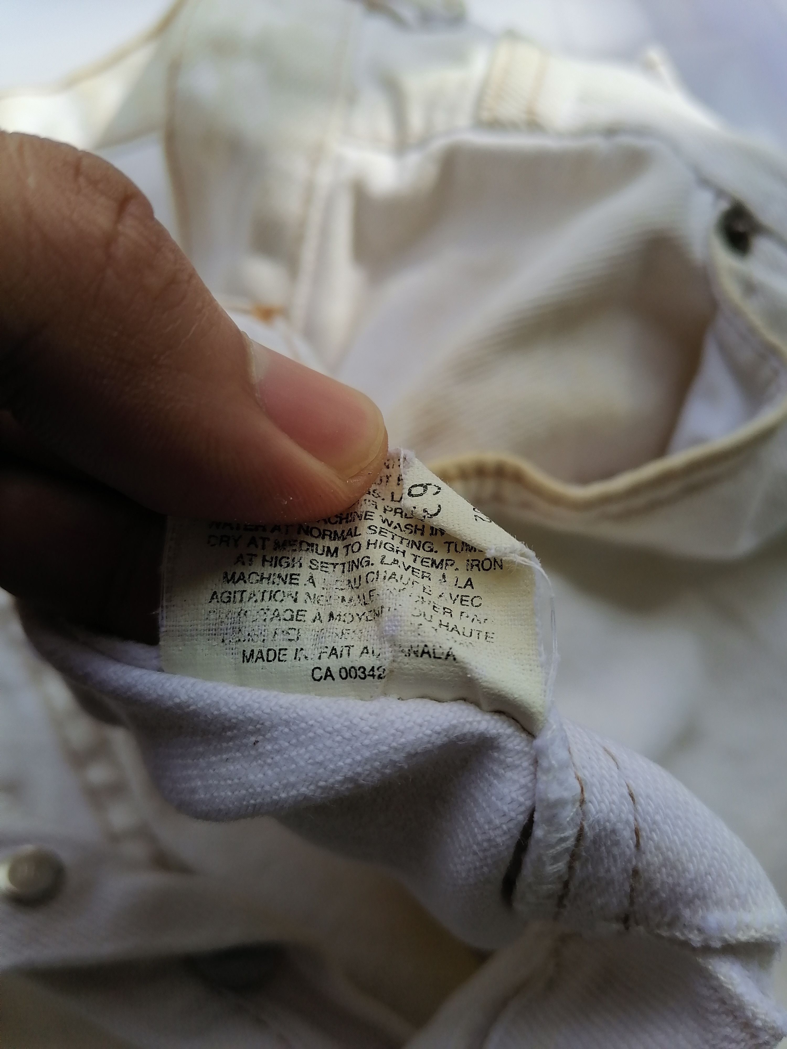 Levi's × Levi's Vintage Clothing Levi's Strauss White Jeans Size US 32 / EU 48 - 7 Thumbnail