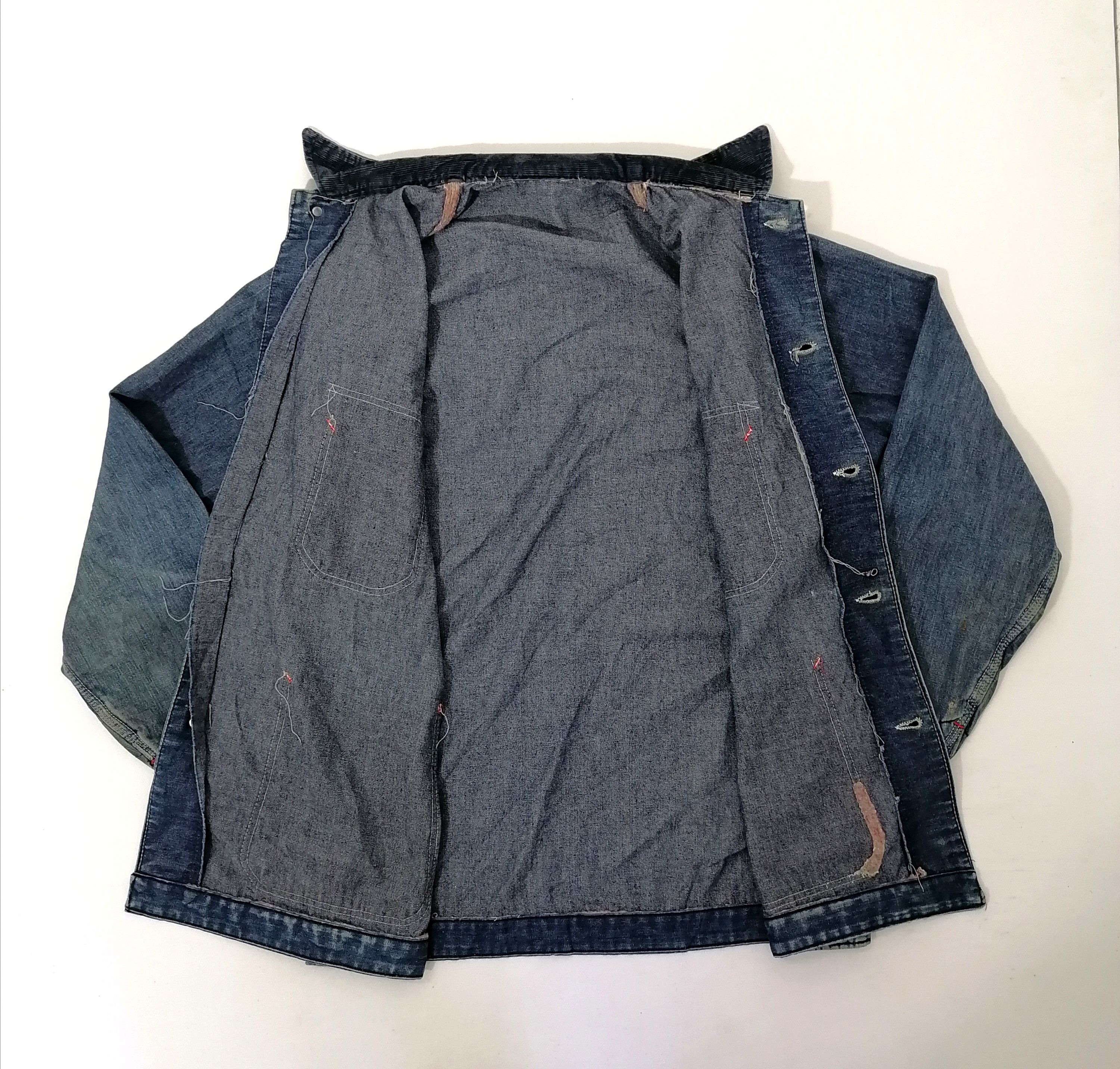 Big Mac × Vintage Big Mac Denim Jacket Size US XL / EU 56 / 4 - 4 Thumbnail