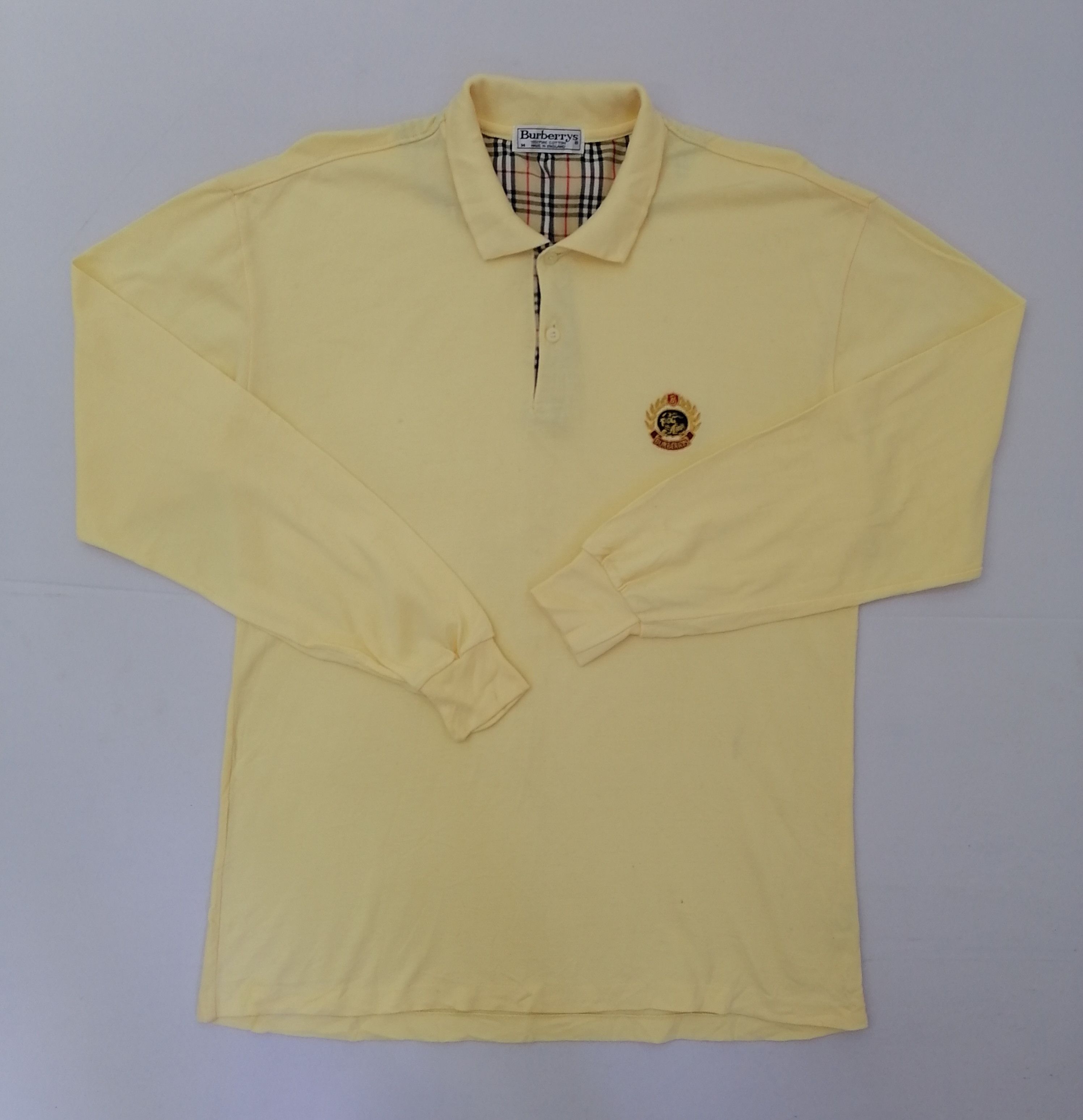 Burberry × Vintage Burberrys Nova Check Longsleeve Size US L / EU 52-54 / 3 - 1 Thumbnail