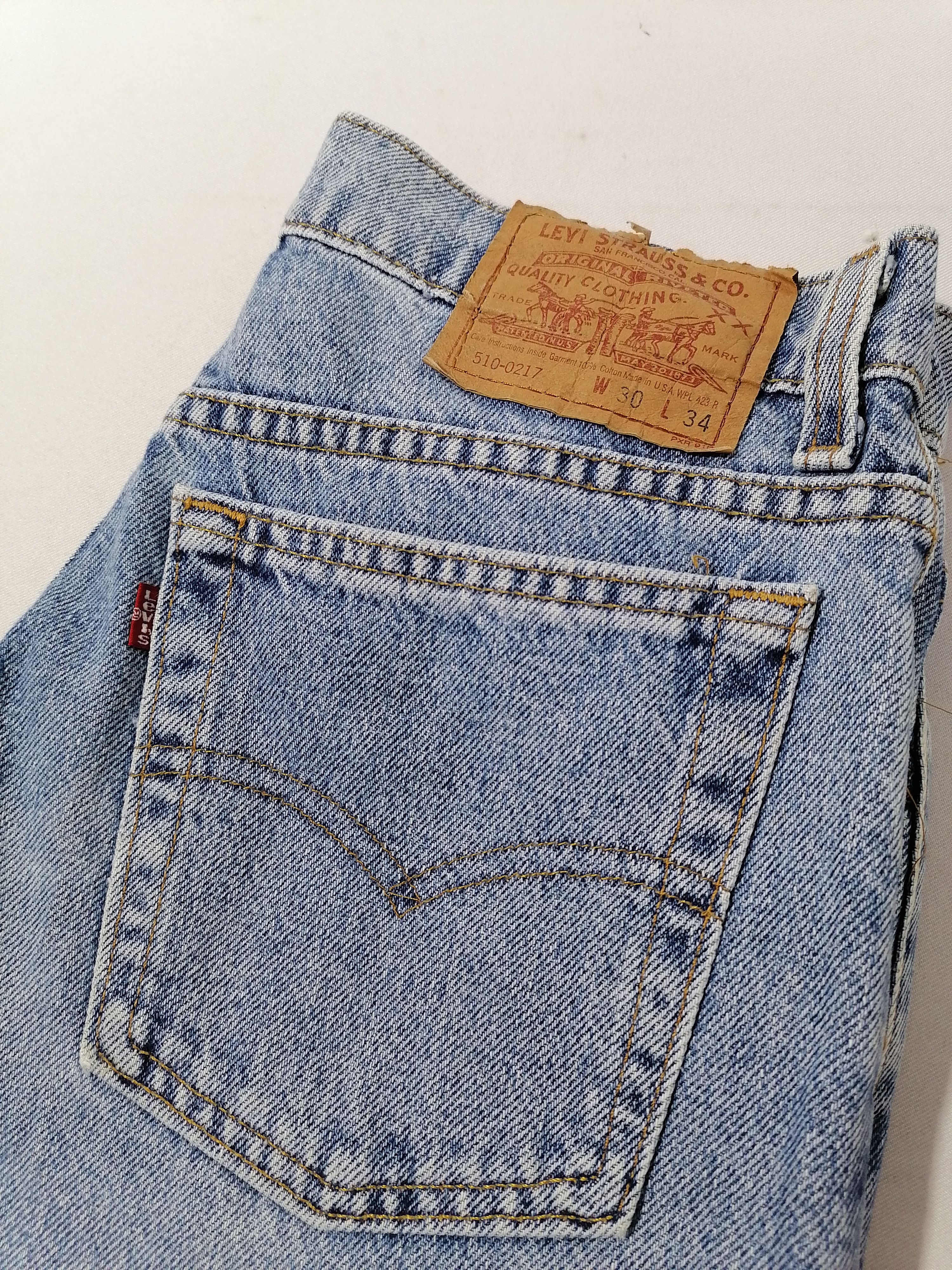 Levi's × Levi's Vintage Clothing 510-0217 Levi's Strauss Denim Jeans Size US 28 / EU 44 - 8 Thumbnail